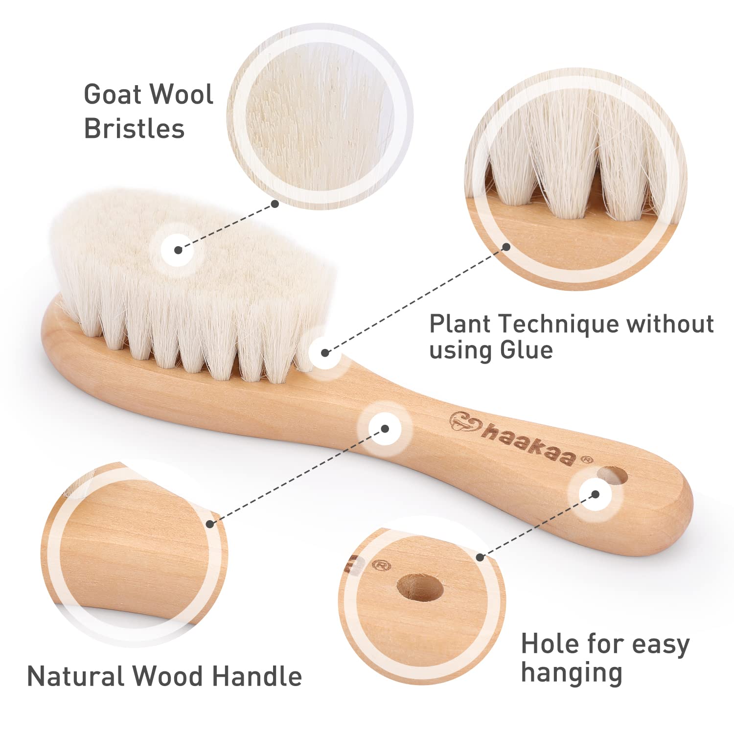 haakaa-electric-baby-nail-trimmer-wooden-baby-hair-brush-set image 7