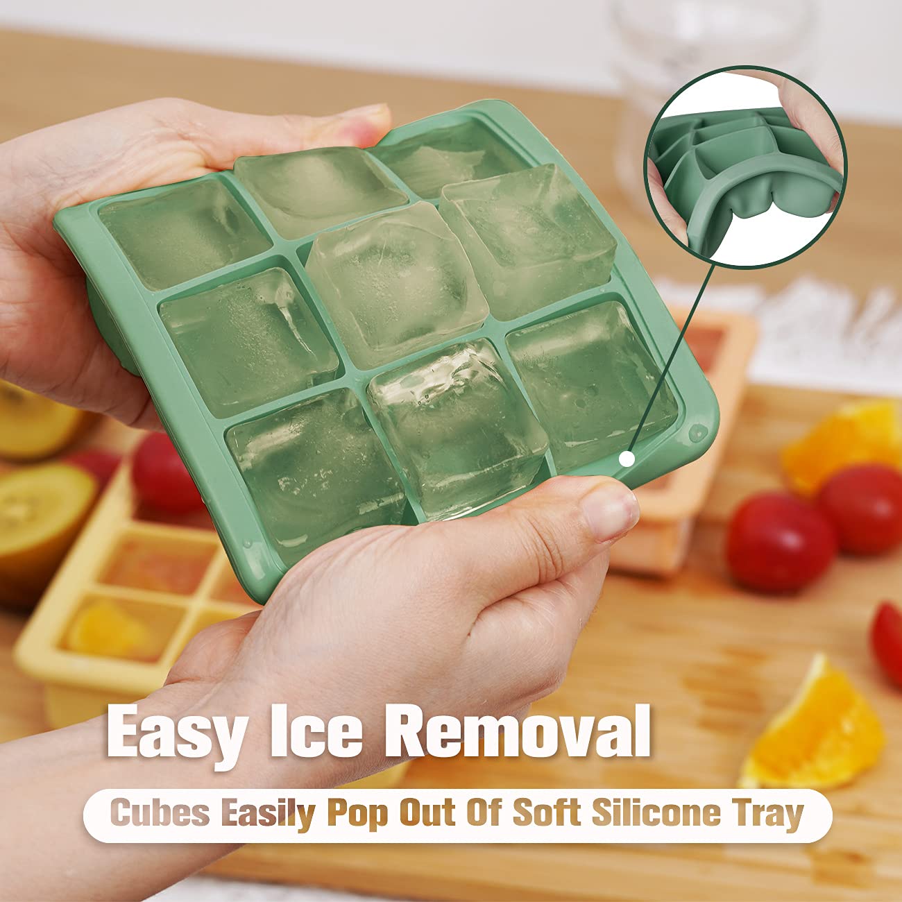 haakaa-silicone-freezer-tray-with-lid-for-baby-food-breast-milk-storage-9-x-1-2- image 4