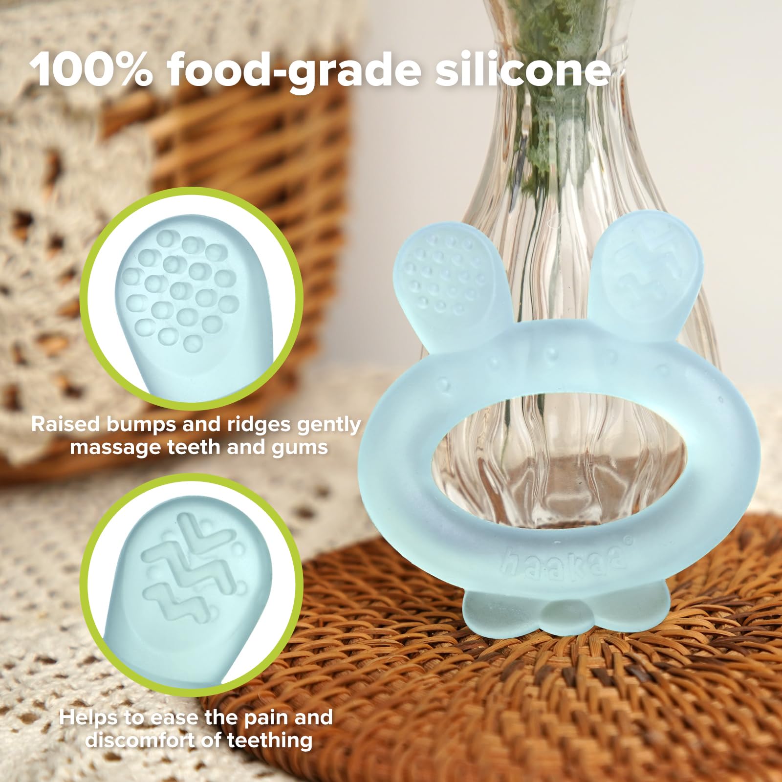 haakaa-rabbit-ear-silicone-frozen-baby-teether-bpa-free-cold-teething-relief-for image 5