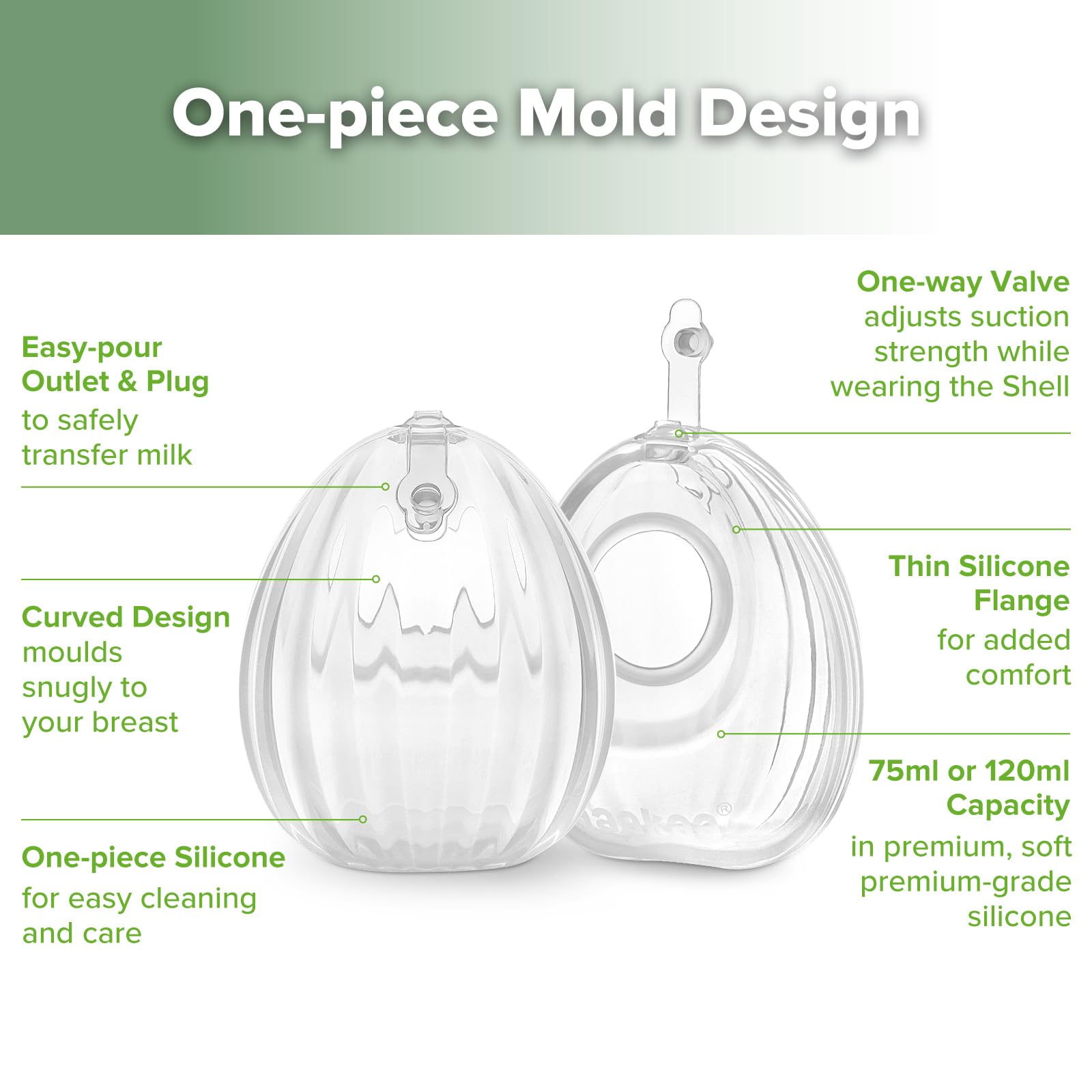 haakaa-shell-wearable-breast-pump-hands-free-passive-milk-collector-shield-for-n image 4