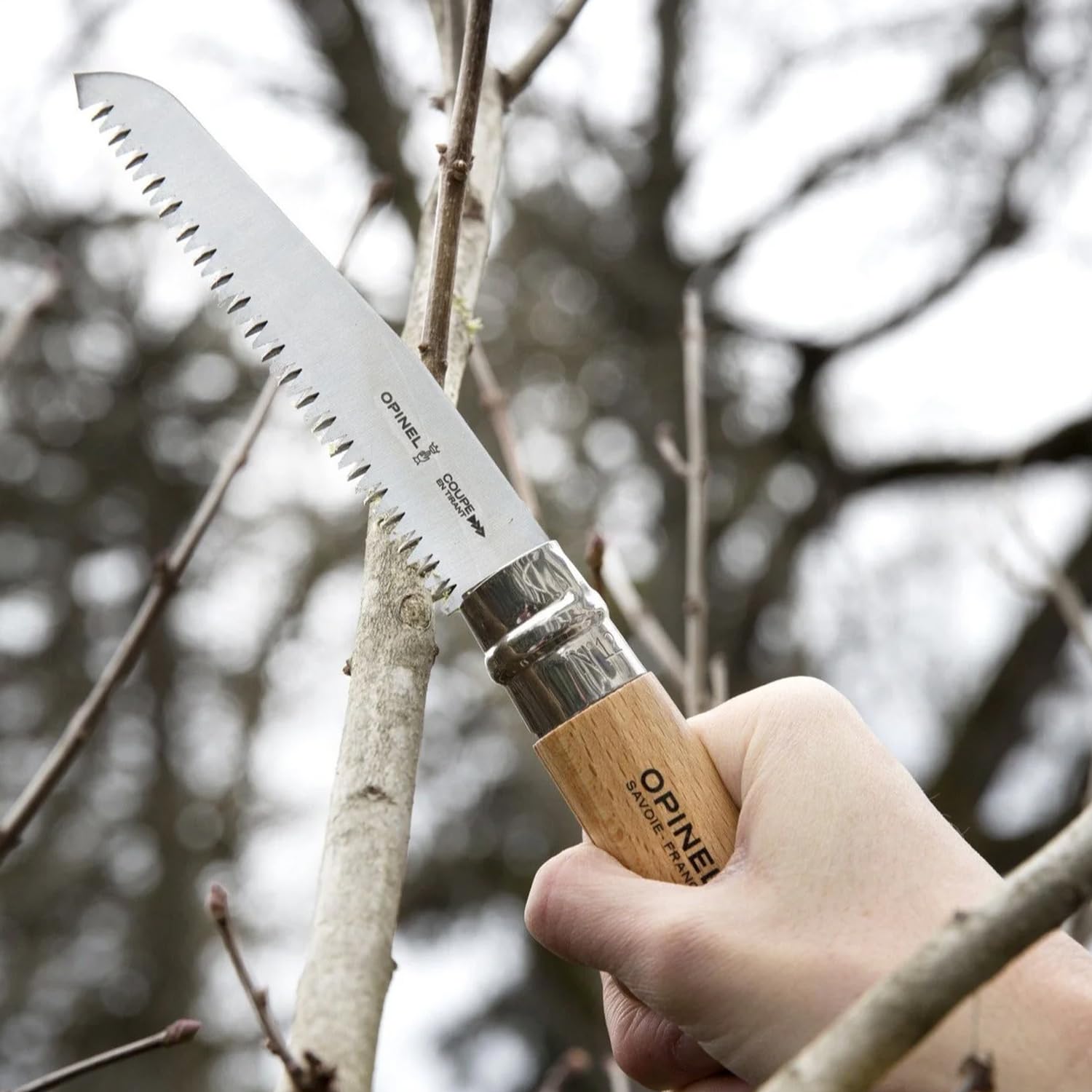 opinel-no-12-folding-saw-with-carbon-steel-blade-and-beechwood-handle image 8