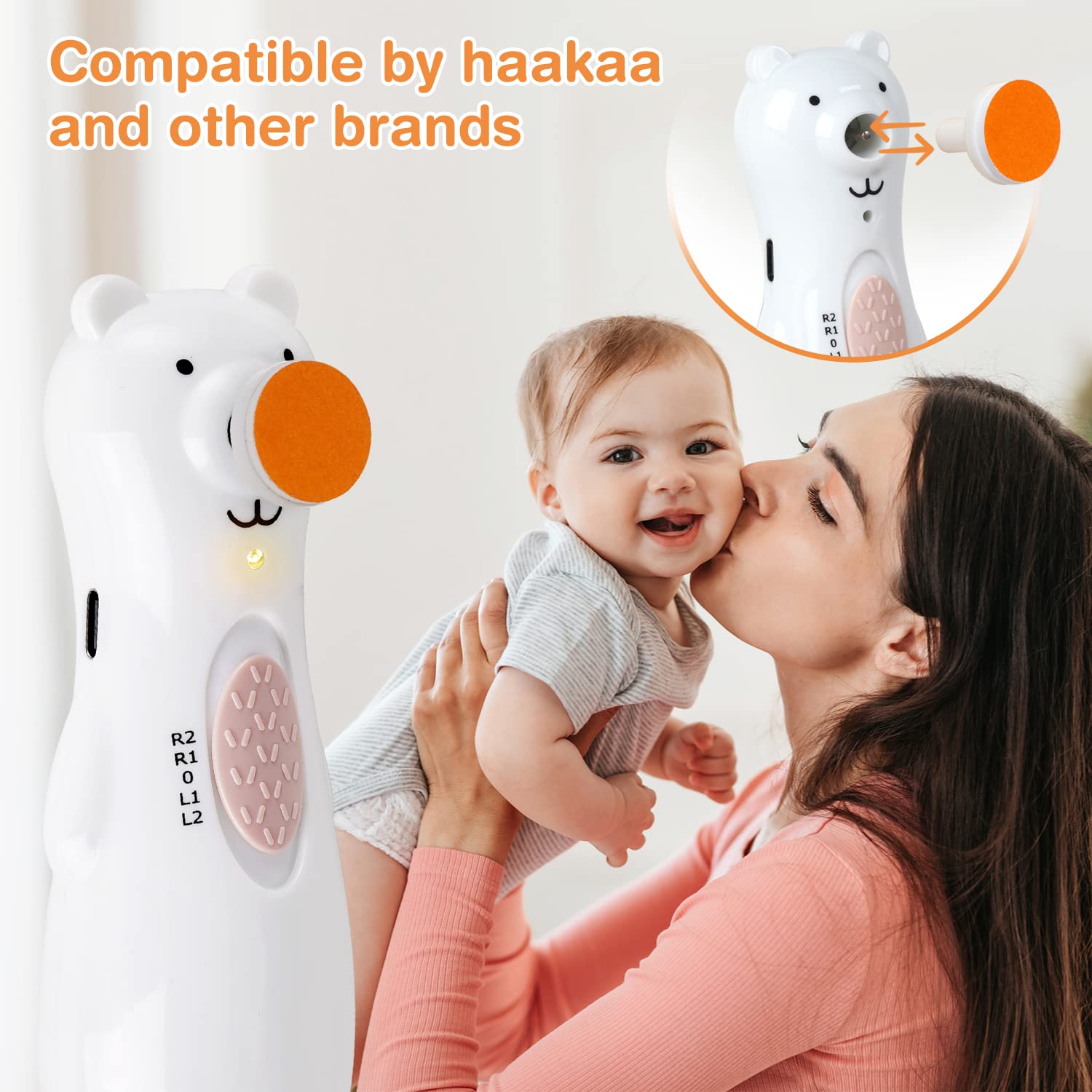 haakaa-electric-nail-trimmer-replacement-pads-4-pack-for-standard-baby-nail-file image 5