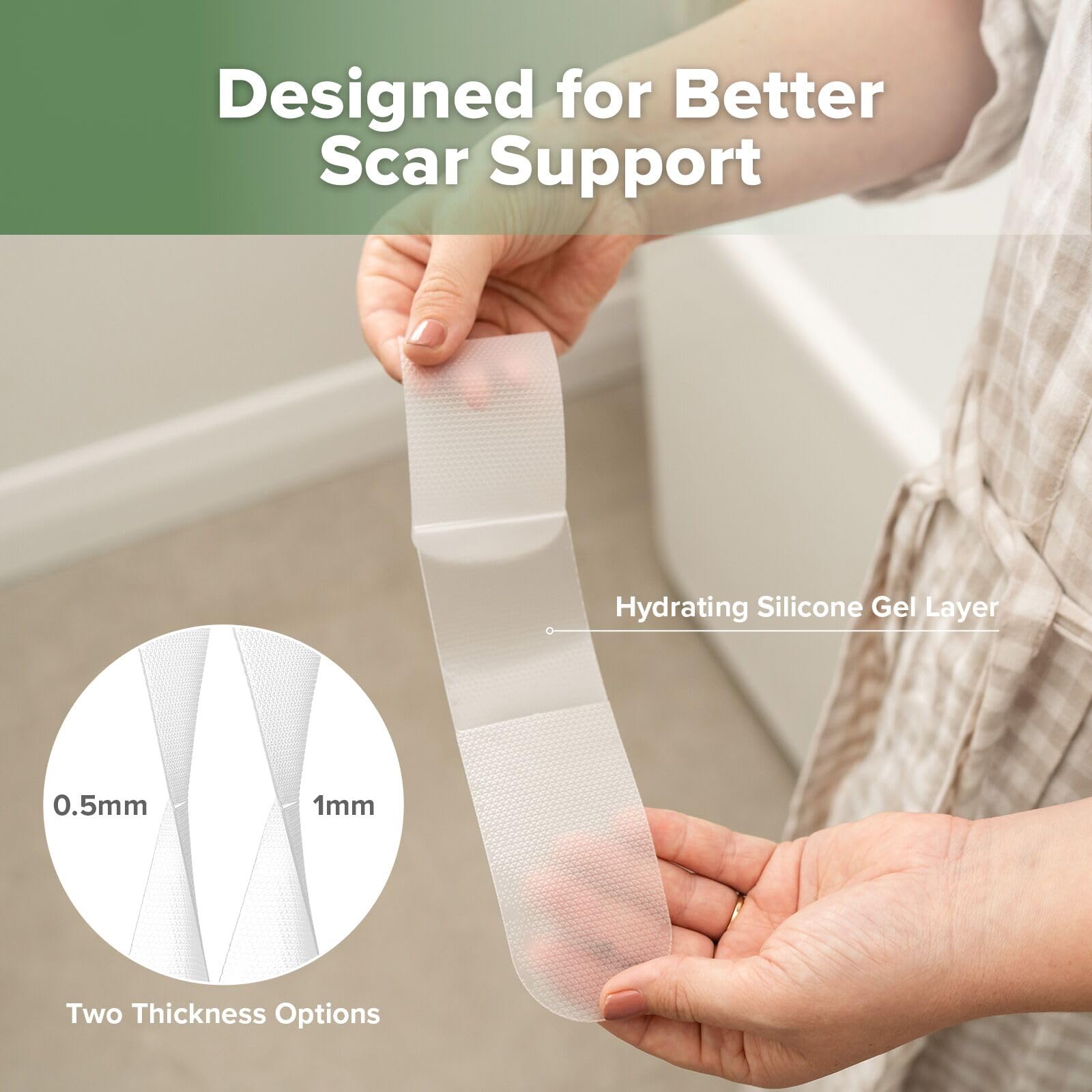 haakaa-c-section-scar-silicone-strips-0-5mm-1mm-medical-grade-reusable-scar-shee image 3