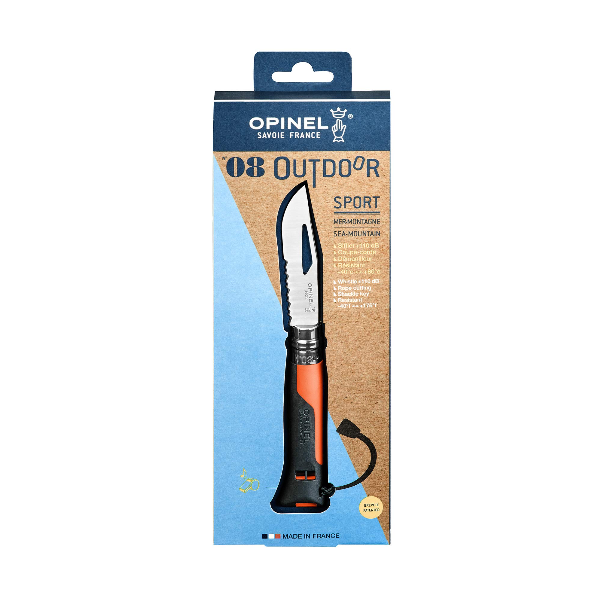 opinel-no-08-outdoor-folding-knife-with-stainless-steel-blade-serrated-edge-and- image 7