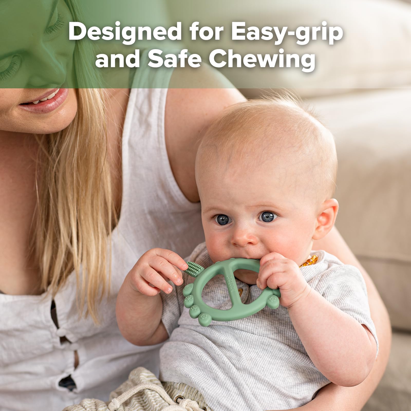 haakaa-silicone-crab-baby-teether-with-360-toothbrush-head-food-grade-silicone-p image 5