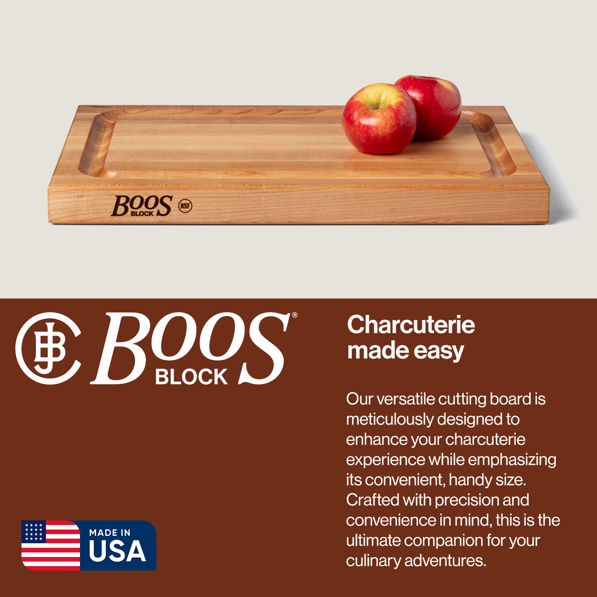 john-boos-bbq-series-rectangular-wooden-maple-cutting-board-18-x12-1-5-thick-rev image 4