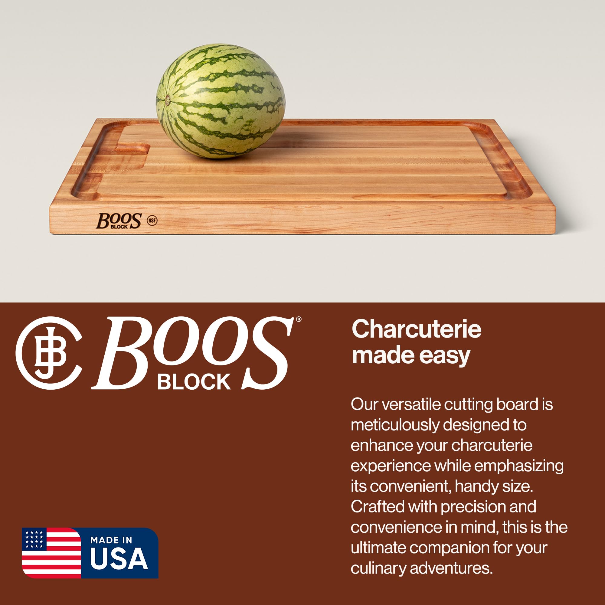 john-boos-aujus-series-maple-wood-cutting-board-24-x18-reversible-butcher-block- image 4