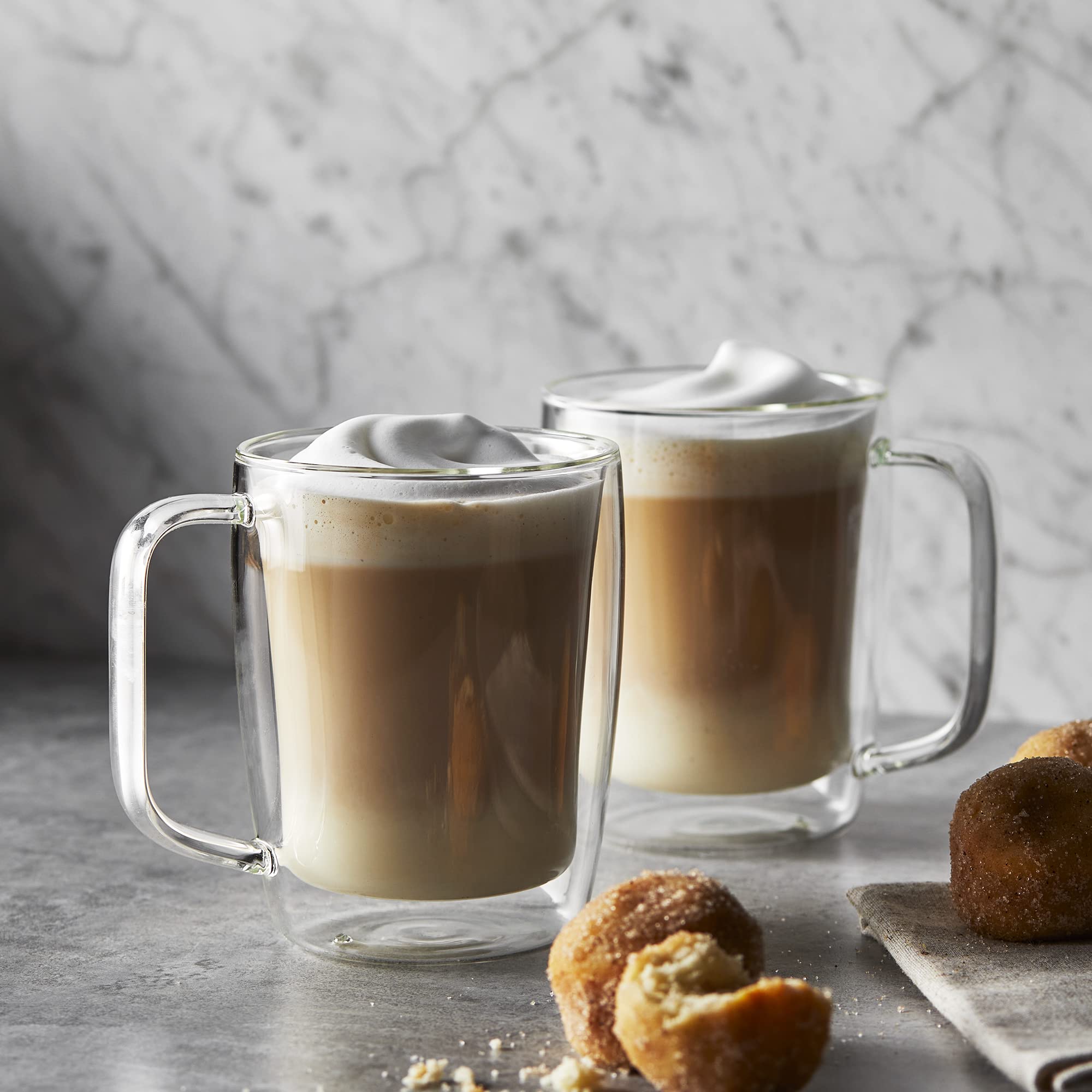 miyabi-henckels-cafe-roma-2-piece-double-wall-glass-latte-mug-set-15oz-borosilic image 2