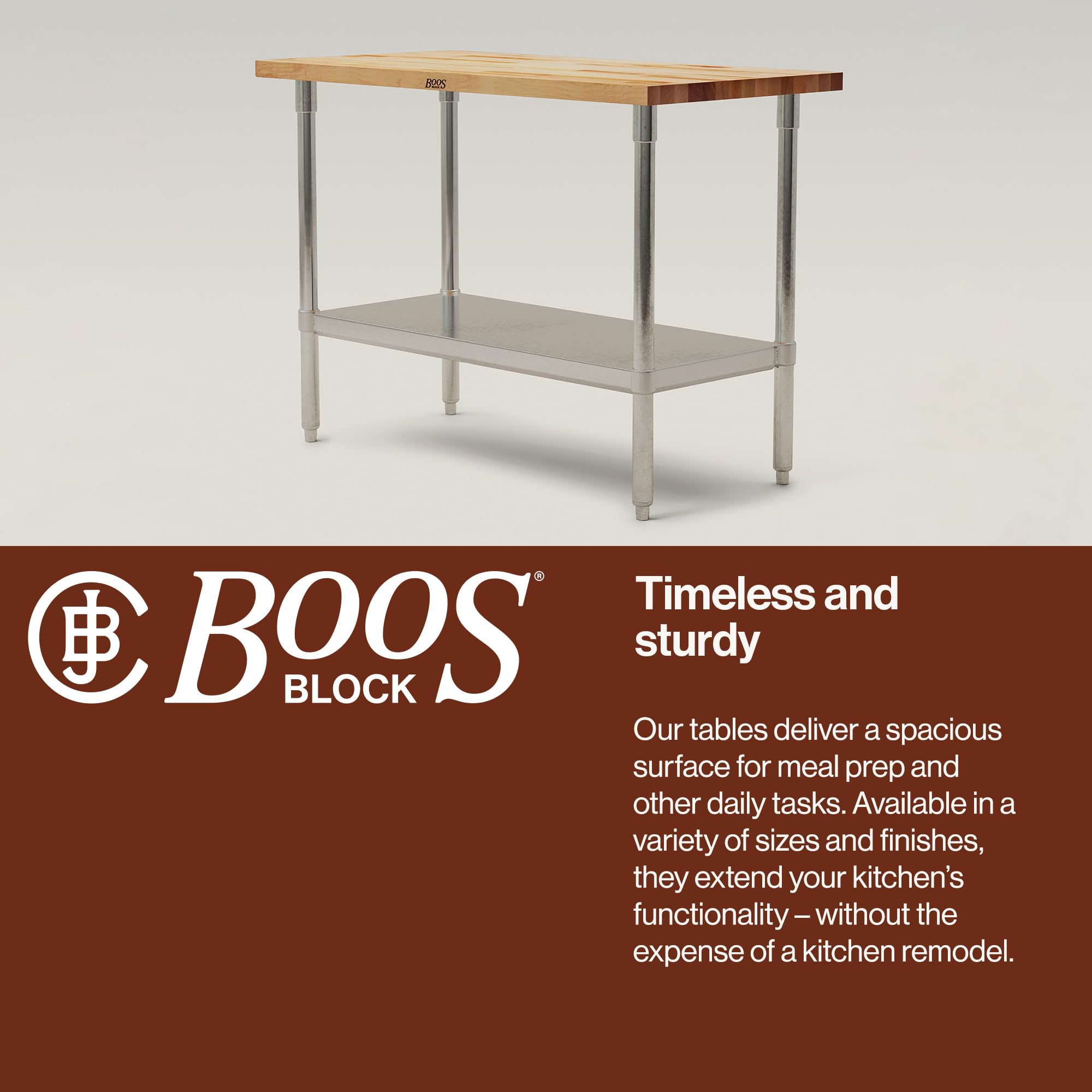 john-boos-maple-wood-top-work-table-48-x24-x36-1-5-thick-edge-grain-maple-tablet image 4