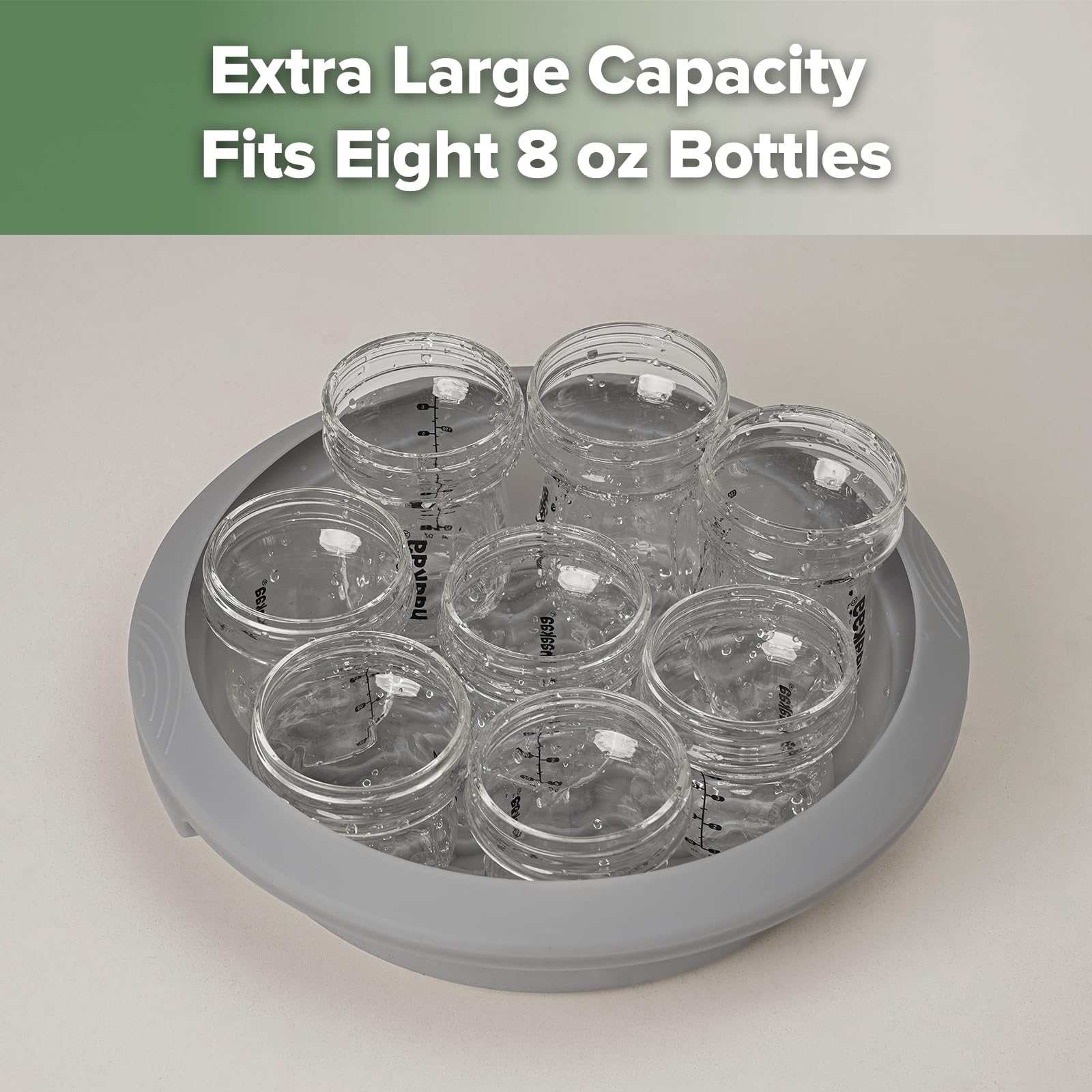 haakaa-multipurpose-silicone-microwave-bottle-sterilizer-steamer-collapsible-foo image 6