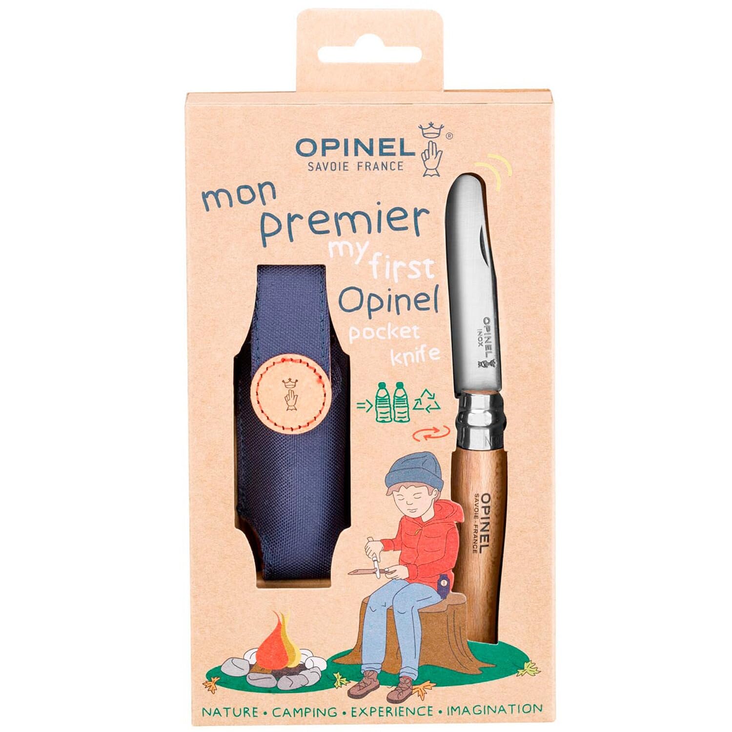 opinel-my-first-no-7-box-set-with-sheath-stainless-steel-children-s-folding-pock image 3