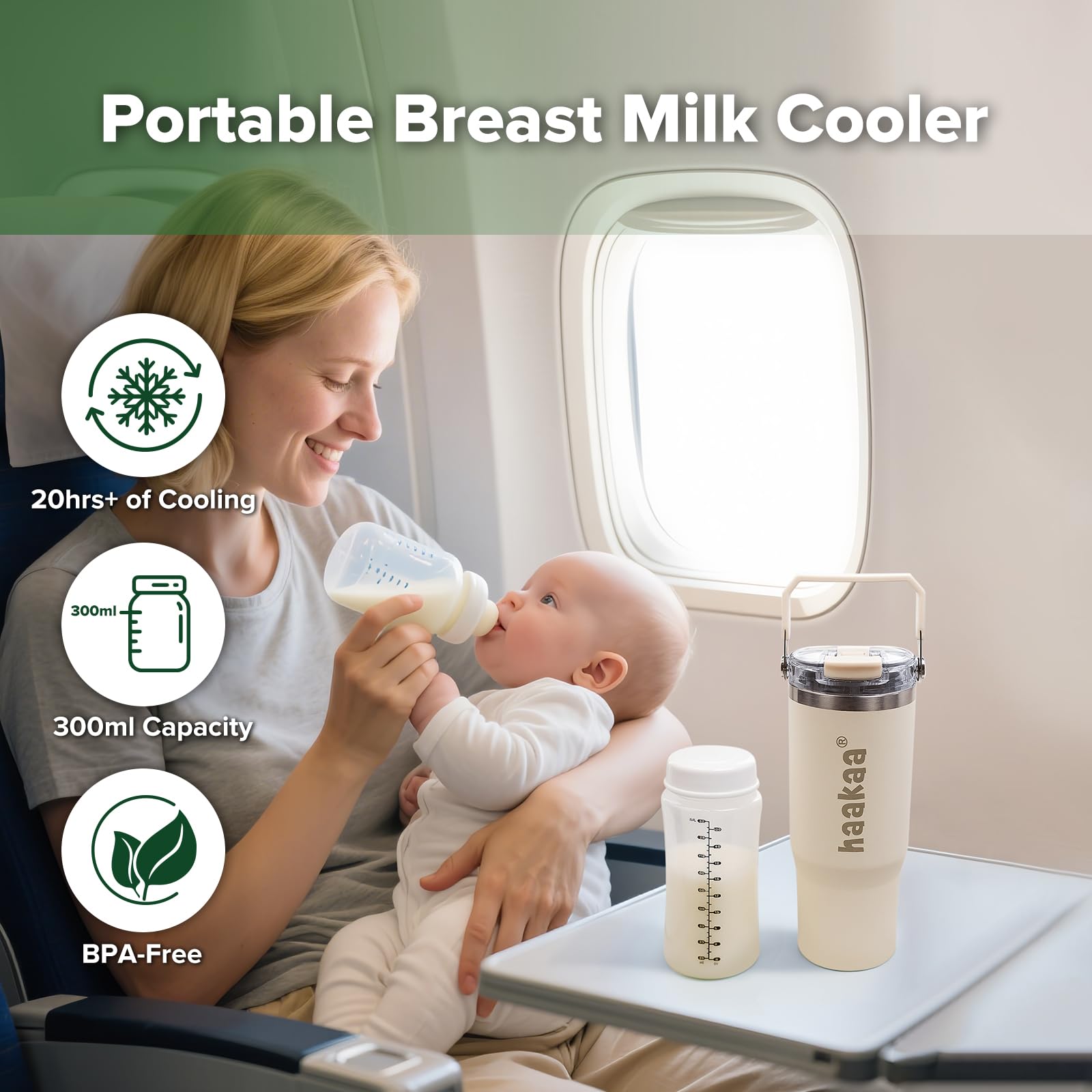 haakaa-portable-breastmilk-cooler-30oz-900ml-up-to-20-hours-cooling-with-300ml-i image 2