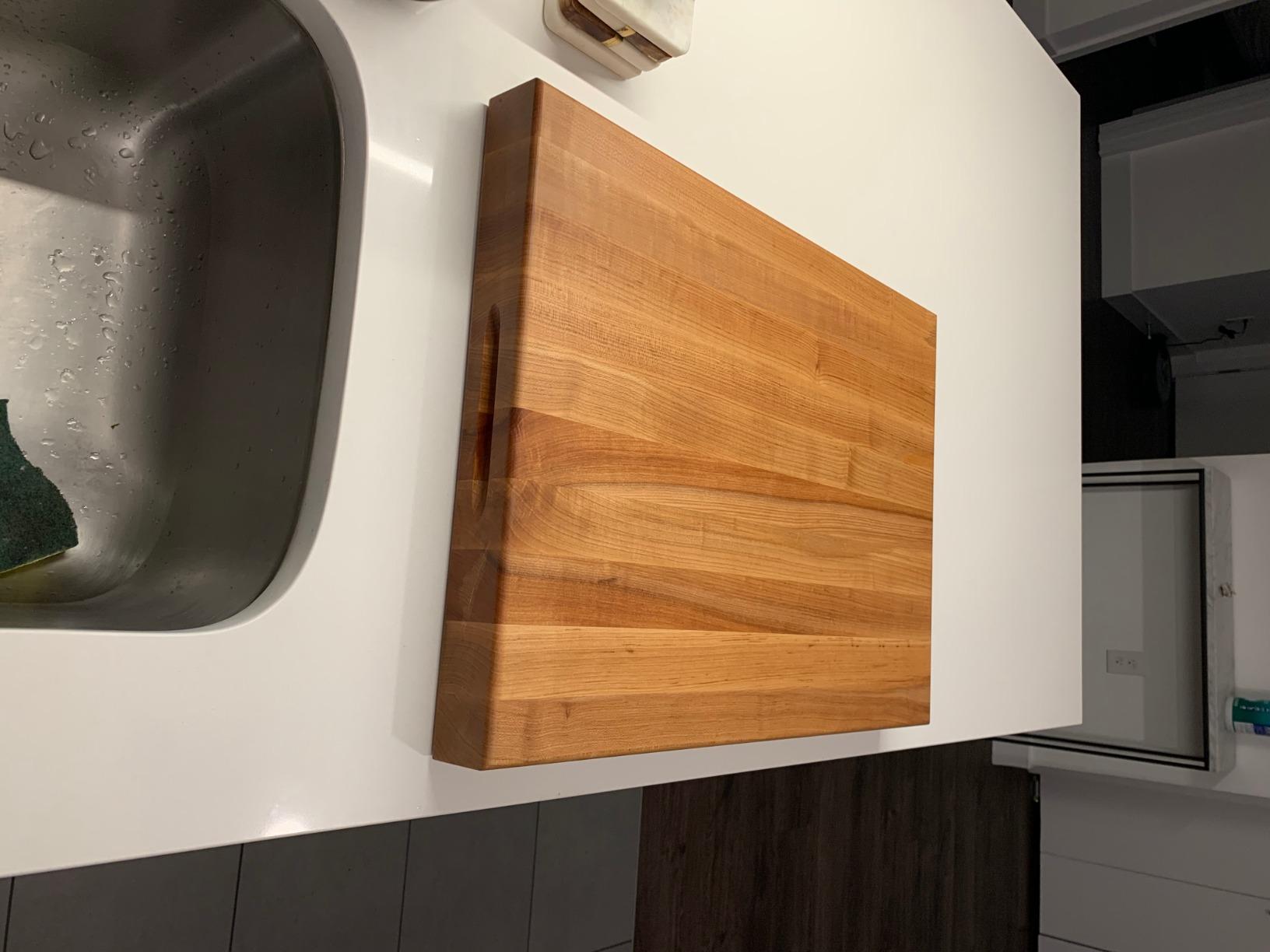 Solid board, but needs oiling