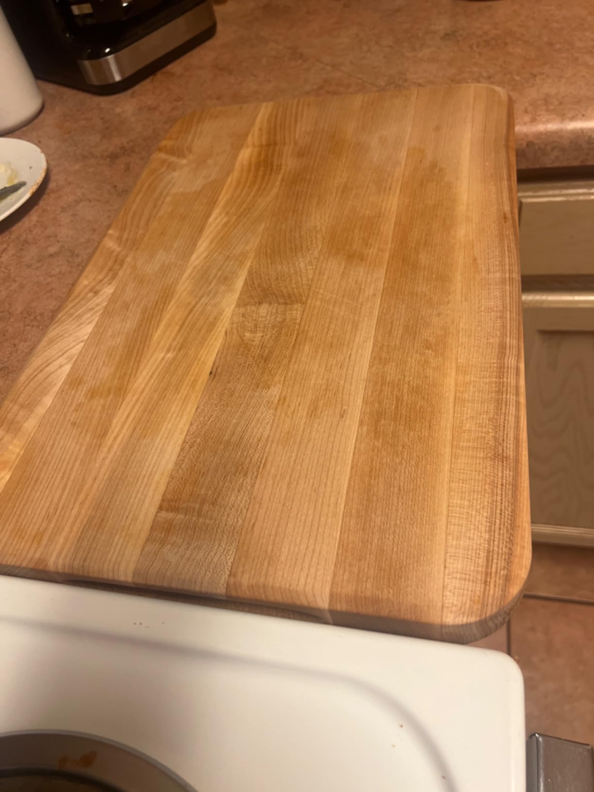 Good board, but stains easily