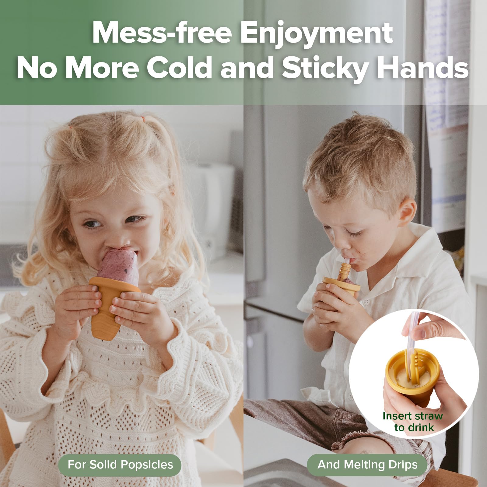 haakaa-ice-cream-cone-popsicle-mold-homemade-frozen-treats-maker-with-drip-catch image 3