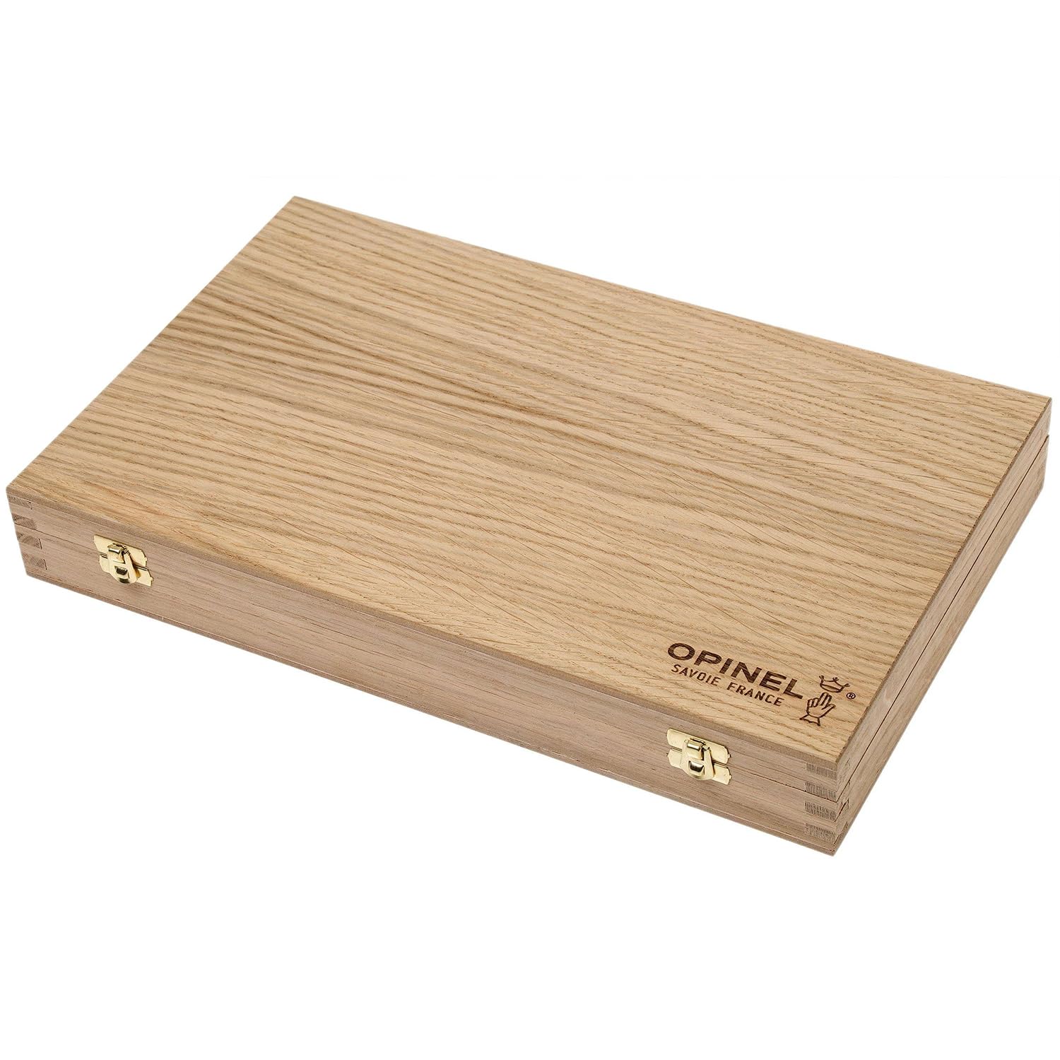 opinel-stainless-steel-folding-knife-box-set-10-knives-no-2-to-no-12-in-wooden-g image 4