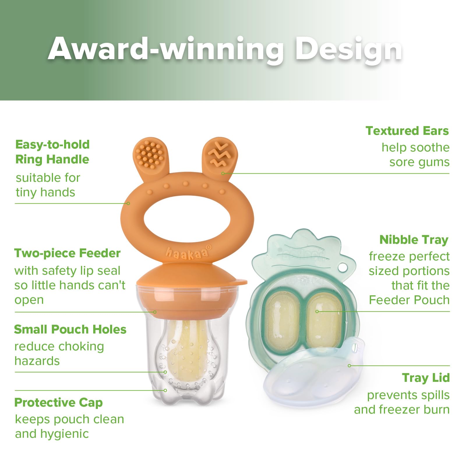 haakaa-baby-fruit-food-feeder-mini-freezer-nibble-tray-combo-bpa-free-silicone-p image 4