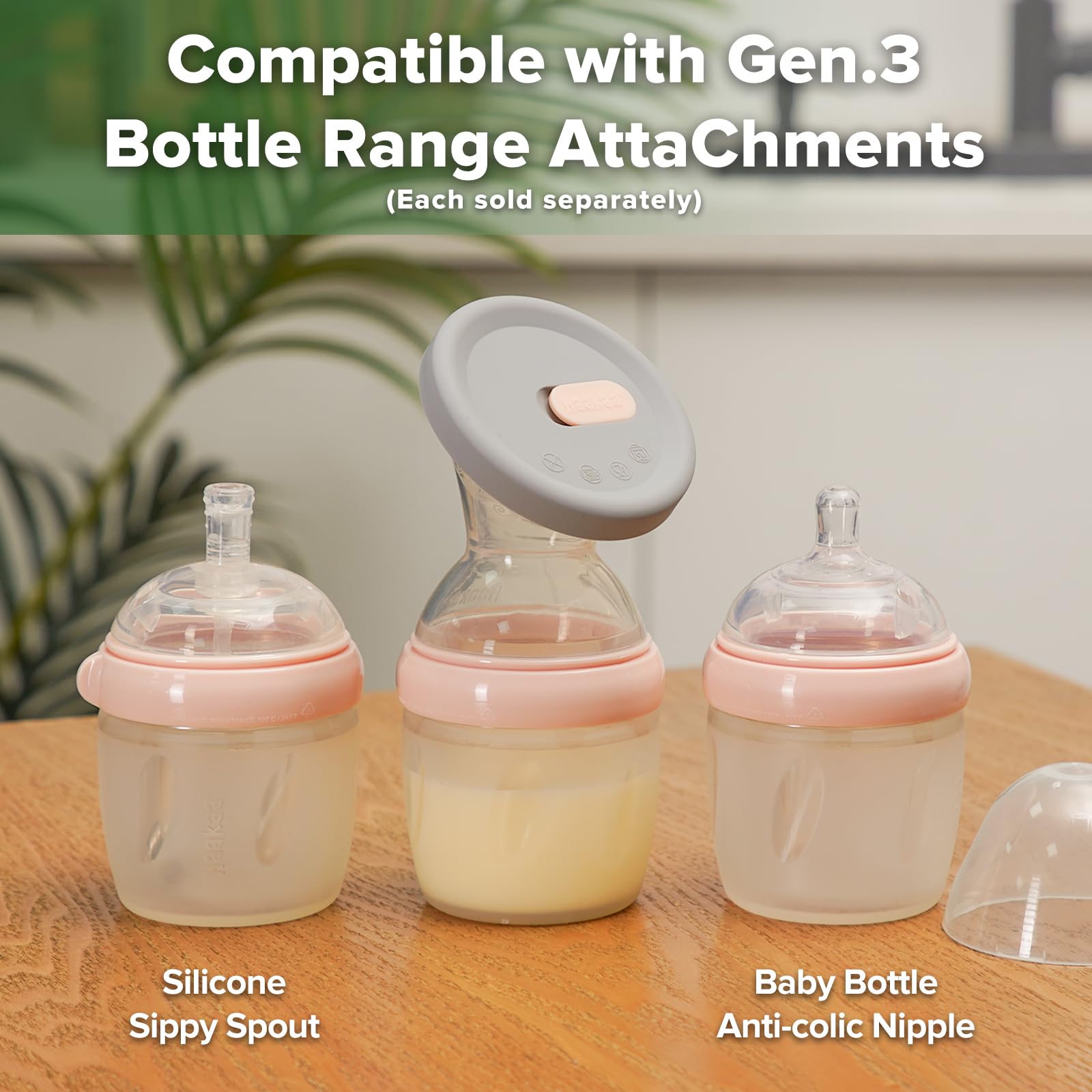 haakaa-gen-3-manual-breast-pump-5-4oz-160ml-silicone-milk-collector-with-silicon image 6