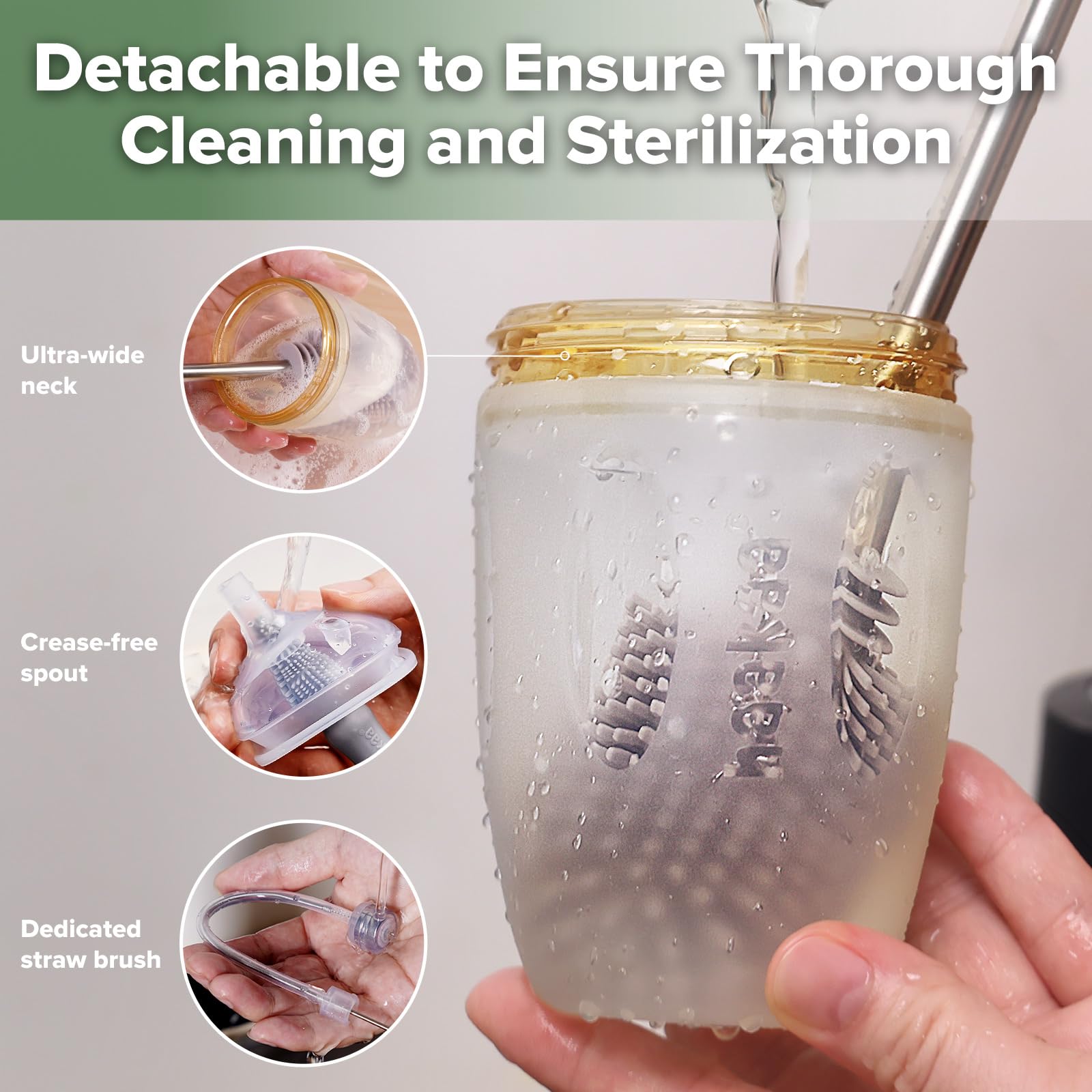 haakaa-weighted-straw-sippy-cup-for-6-month-old-8oz-250ml-silicone-baby-straw-cu image 7