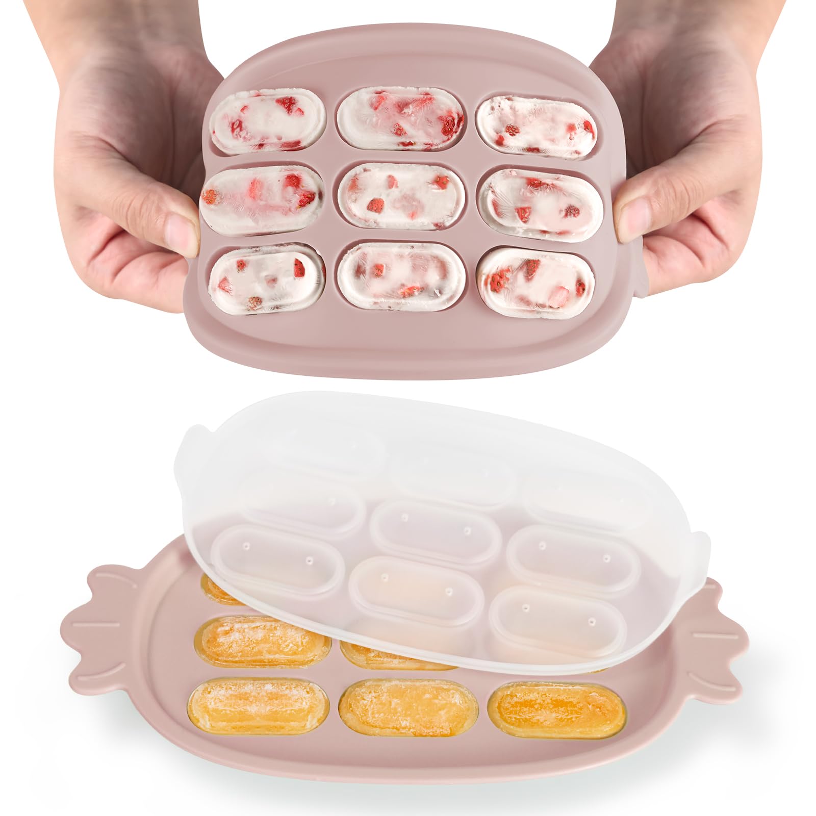 haakaa-baby-popsicle-mold-silicone-freezer-tray-for-breastmilk-and-purees image 8