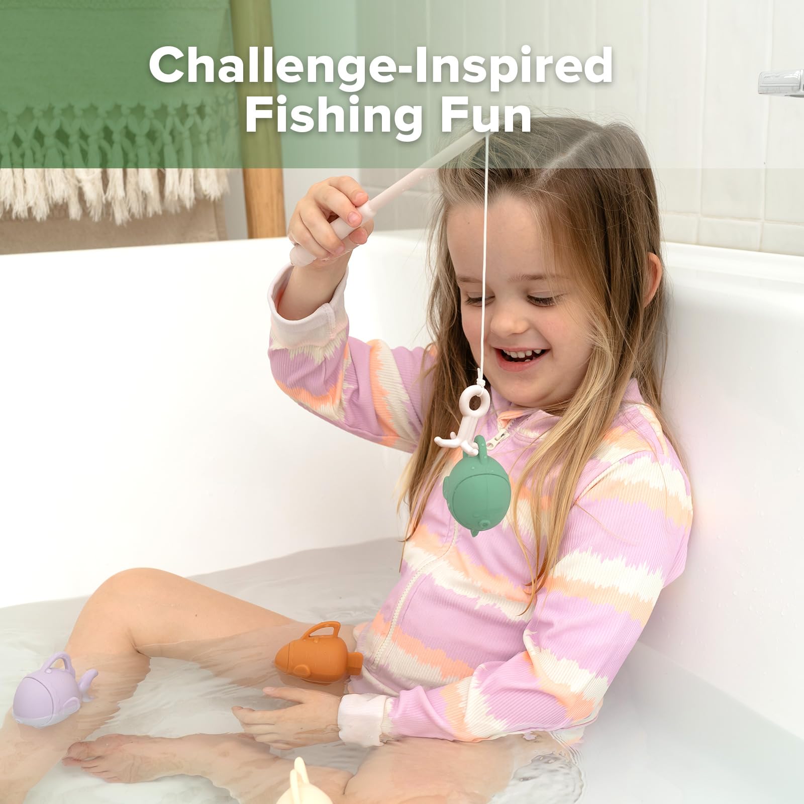 haakaa-baby-bath-fishing-toy-set-mold-free-food-grade-silicone-hook-catch-ages-3 image 2
