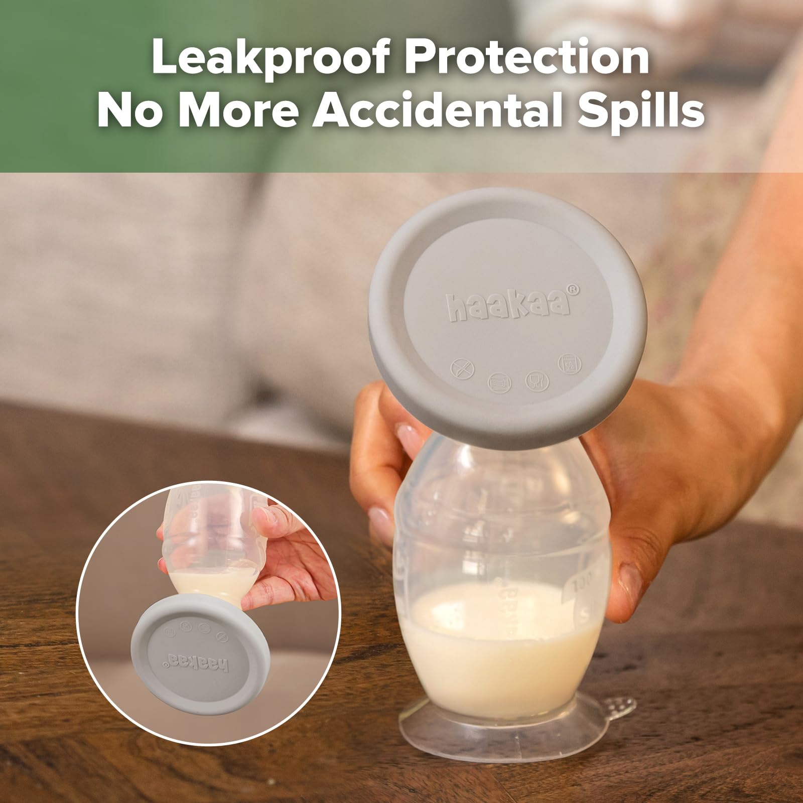 haakaa-silicone-lid-for-manual-breast-pump-compatible-cap-for-all-haakaa-breast- image 2
