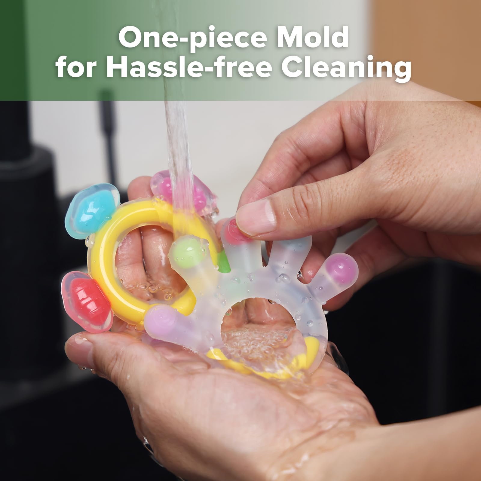 haakaa-silicone-teether-combo-palm-ferris-wheel-baby-freezer-teething-toys-2-pac image 7
