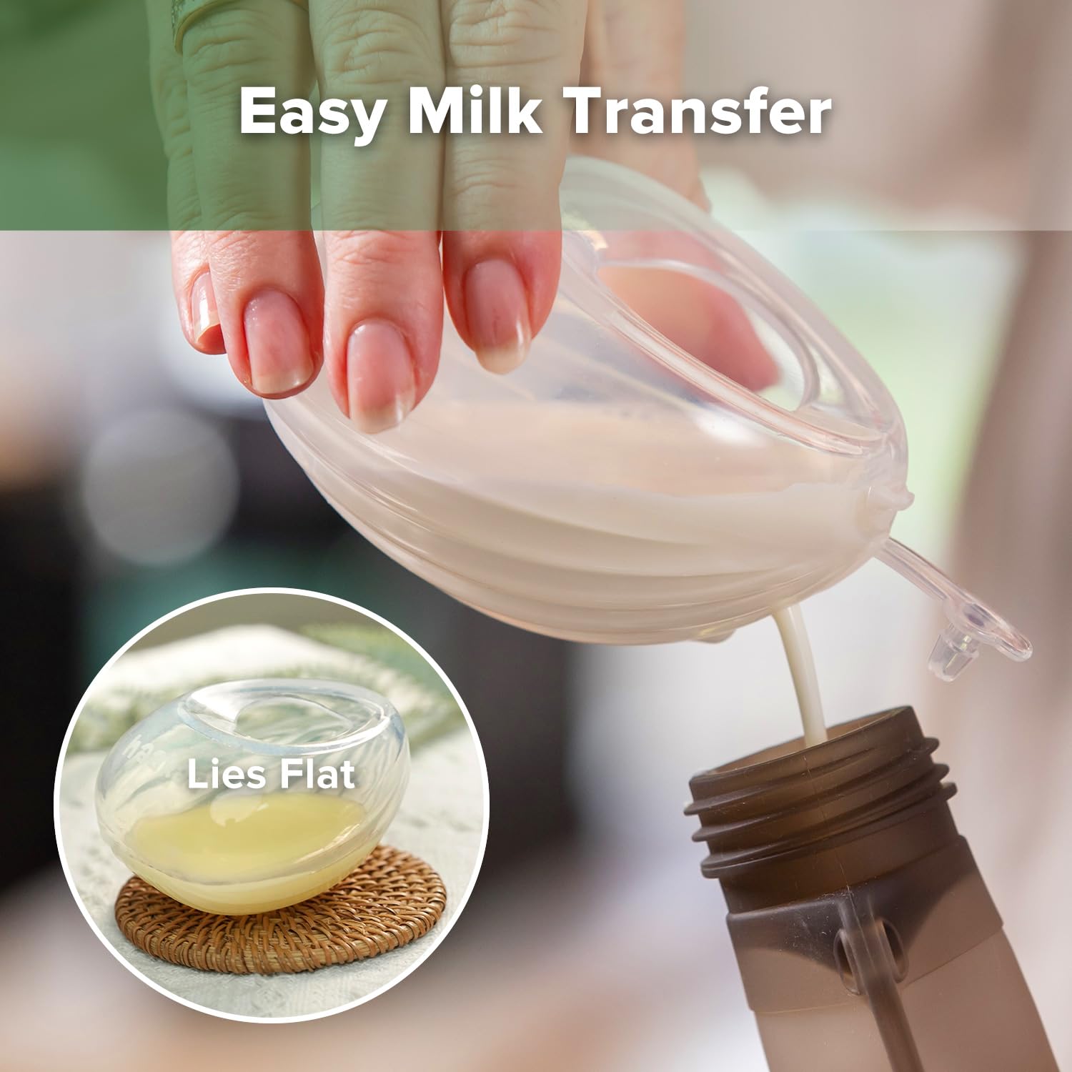 haakaa-shell-wearable-silicone-breast-pump-hands-free-passive-breast-milk-collec image 6