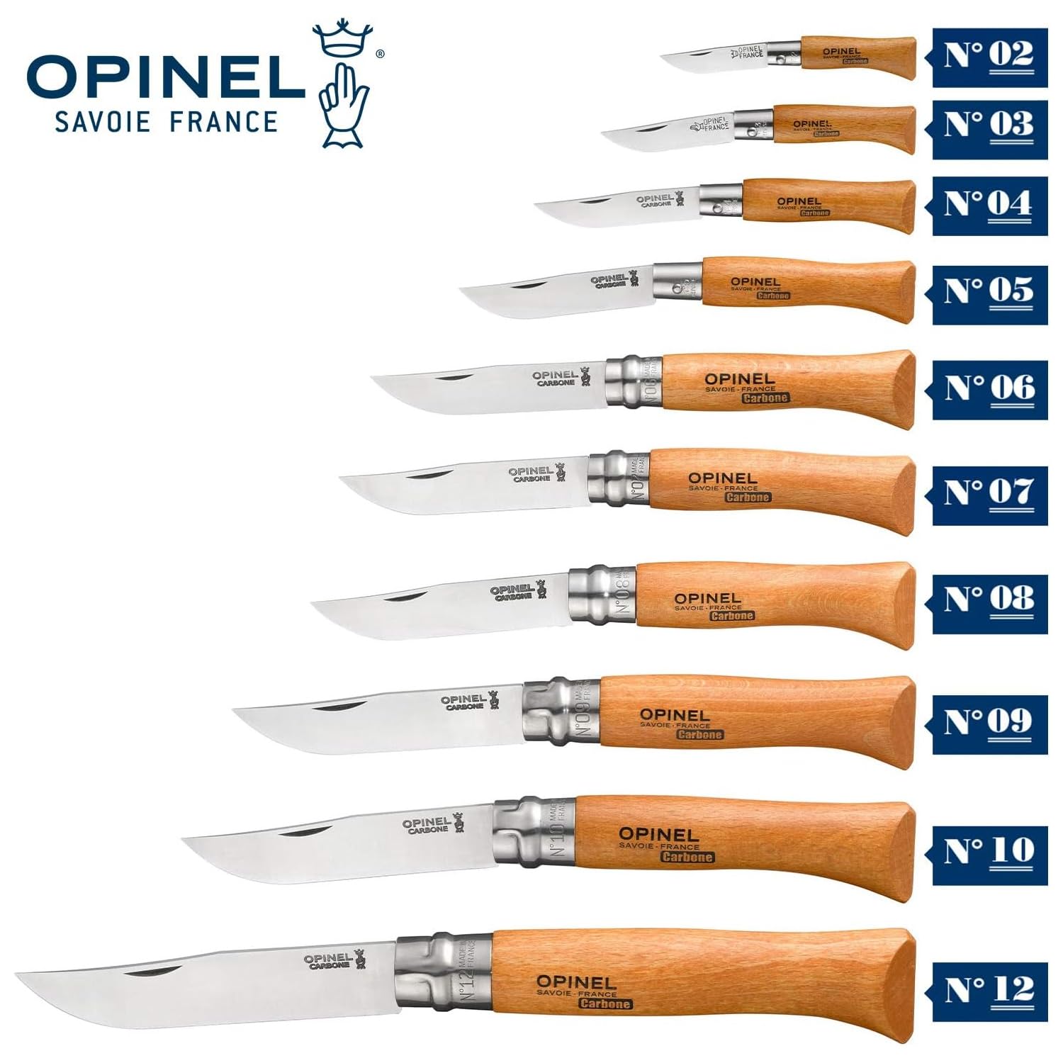 opinel-no-03-carbone-carbon-steel-folding-pocket-knife-with-beechwood-handle-key image 2