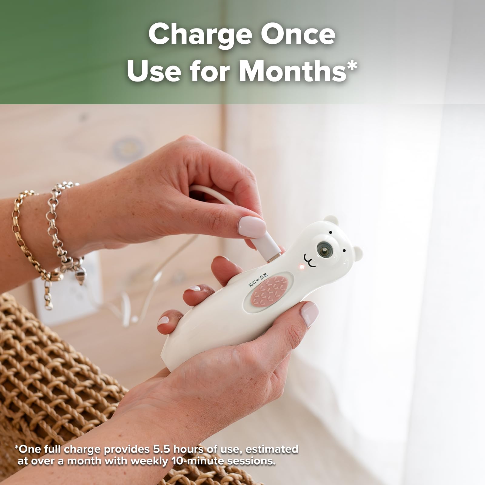 haakaa-rechargeable-baby-nail-file-electric-baby-nail-trimmer-with-led-light-and image 5