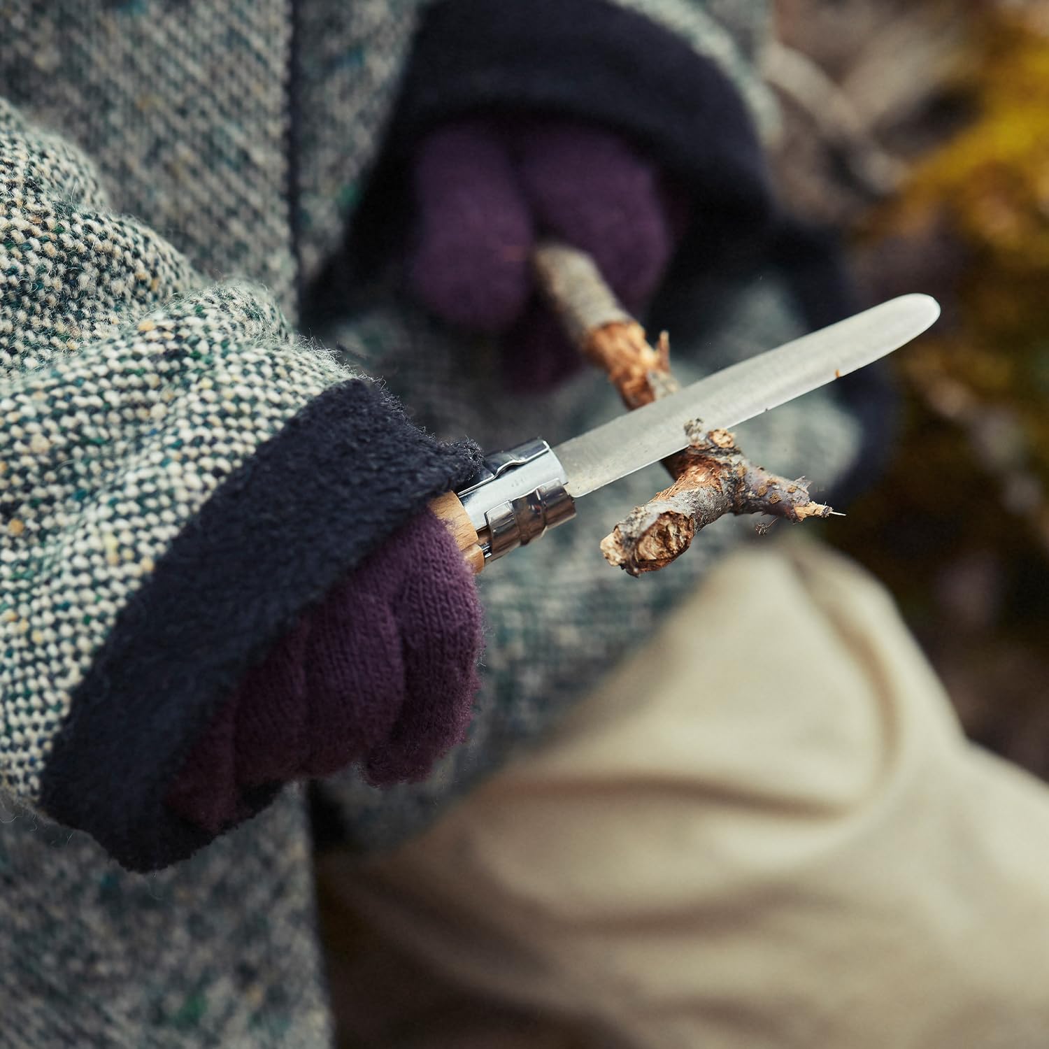 opinel-my-first-no-7-children-s-safety-folding-pocket-knife-with-rounded-tip-sta image 7