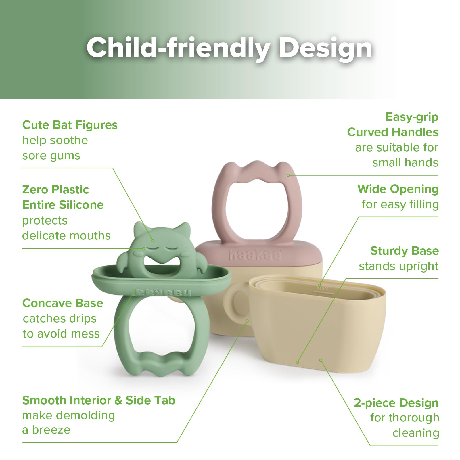 haakaa-breastmilk-popsicle-mold-for-babies-frozen-breast-milk-teether image 4