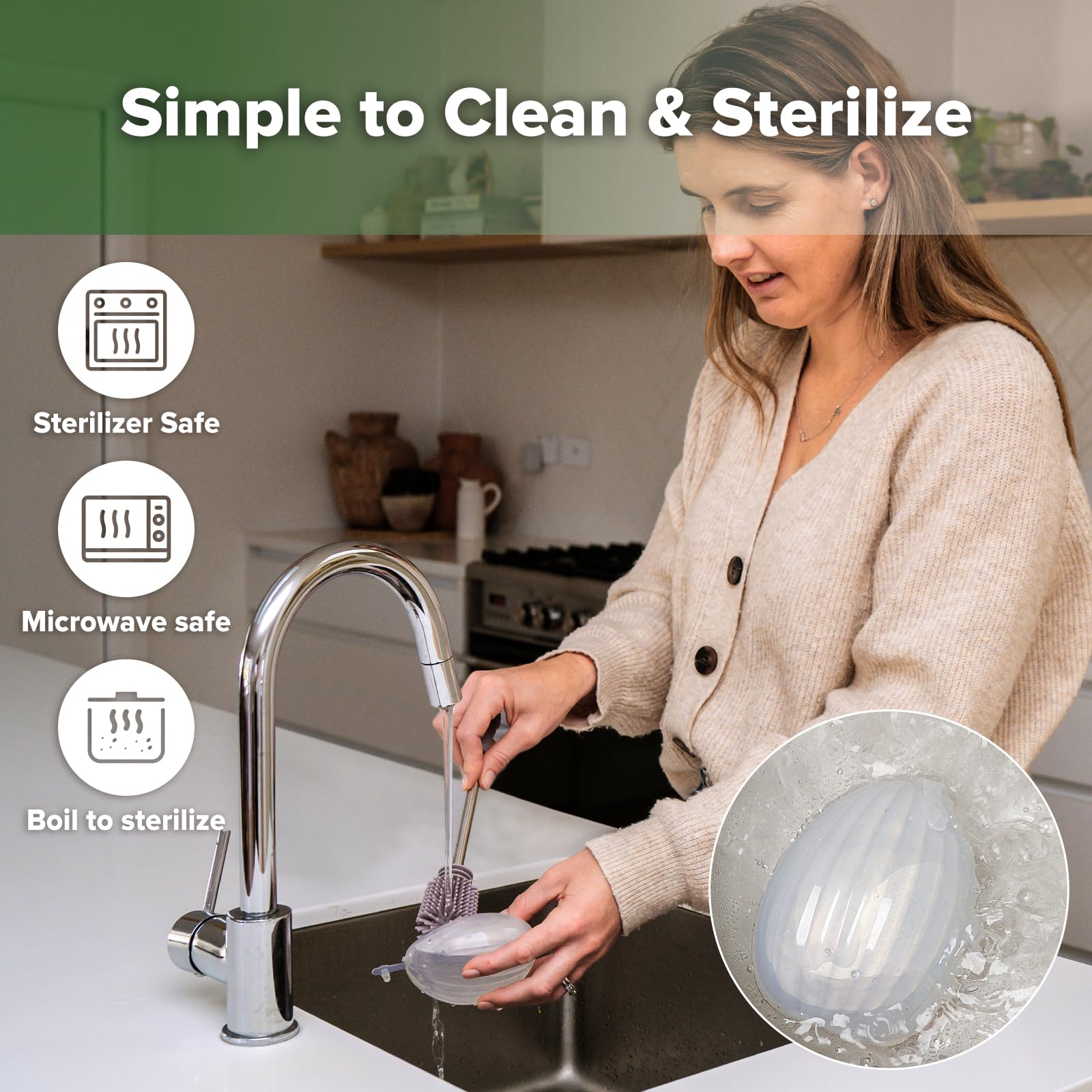 haakaa-shell-wearable-breast-pump-hands-free-passive-milk-collector-shield-for-n image 8