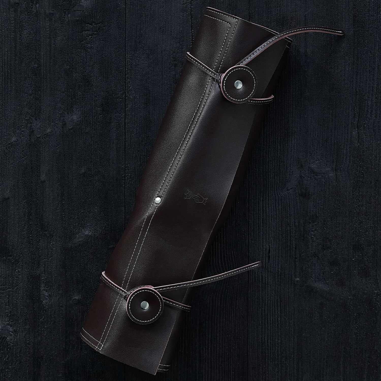 opinel-8-slot-synthetic-leather-chef-and-kitchen-knife-roll image 6