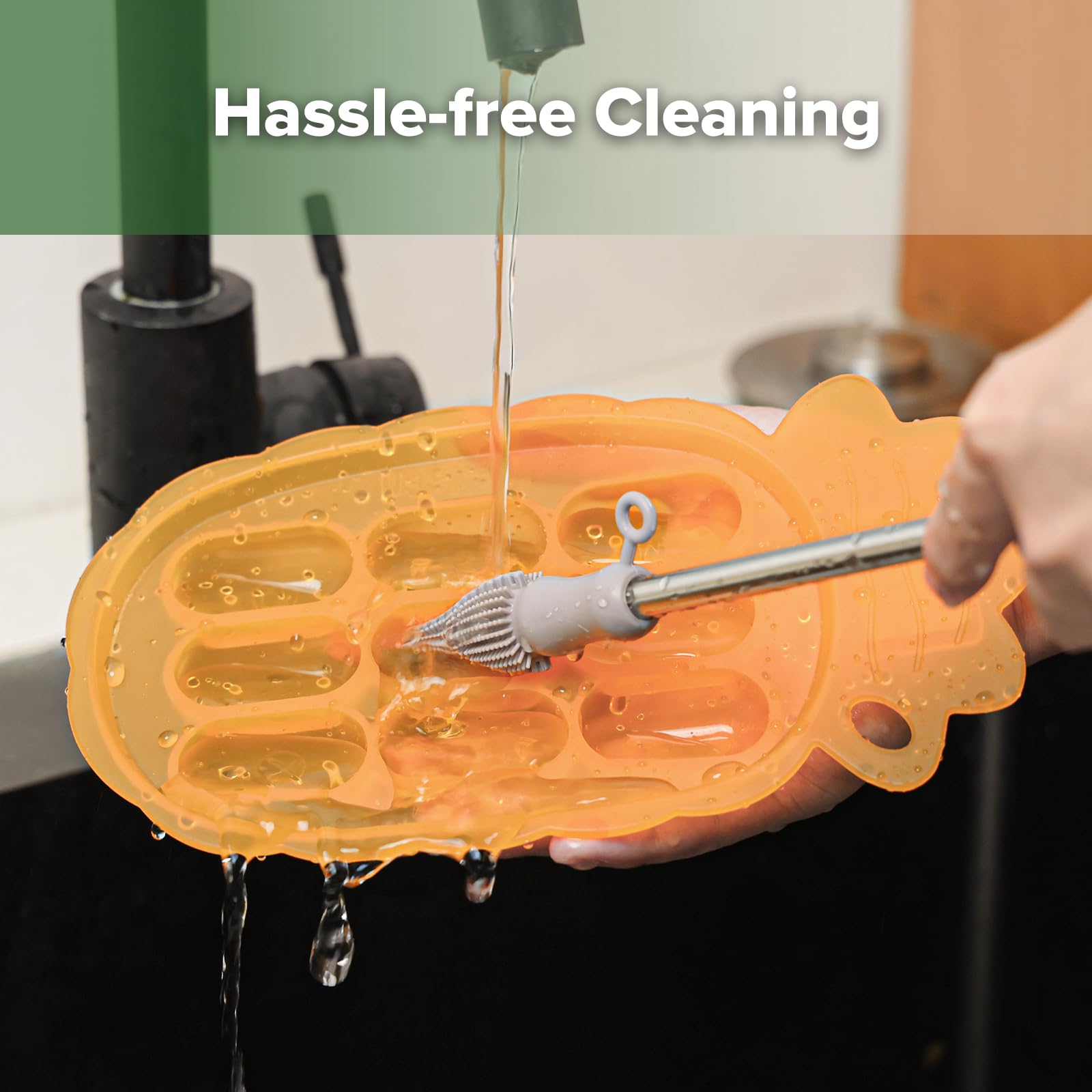 haakaa-silicone-nibble-freezer-tray-breastmilk-popsicle-mold-baby-food-feeder-tr image 7