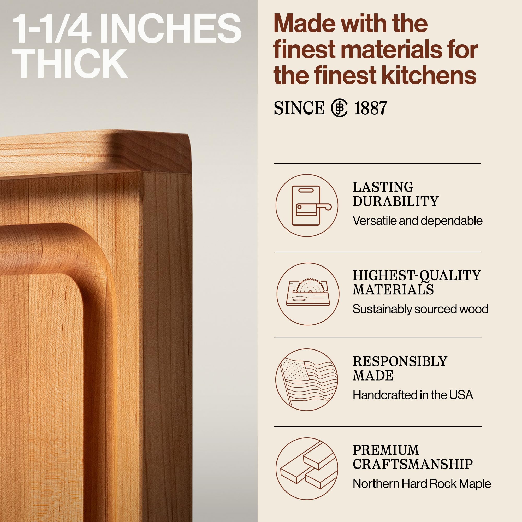 john-boos-countertop-series-maple-cutting-board-17-75-x17-25-1-25-thick-reversib image 3