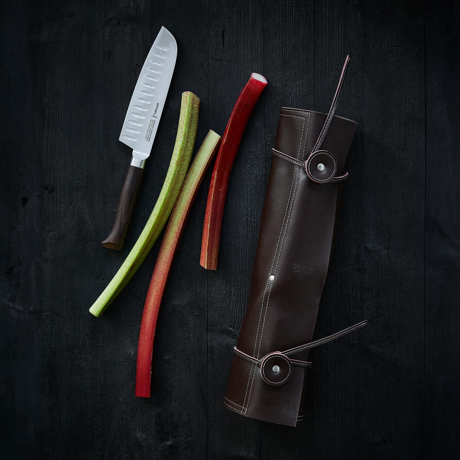 opinel-8-slot-synthetic-leather-chef-and-kitchen-knife-roll image 7