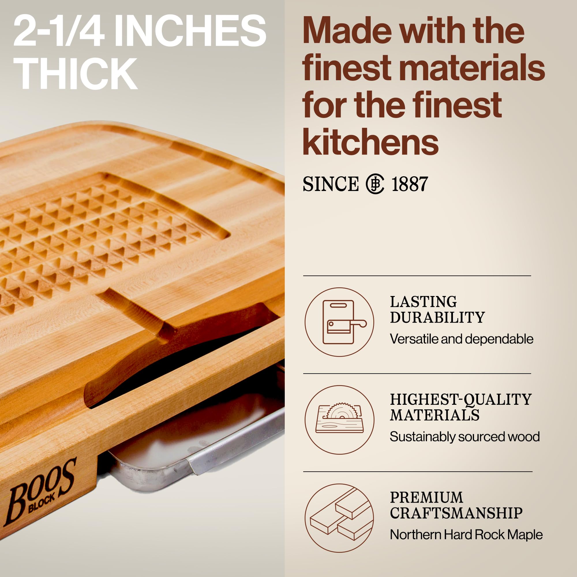 john-boos-maple-wood-cutting-board-with-juice-groove-24-x18-reversible-butcher-b image 3