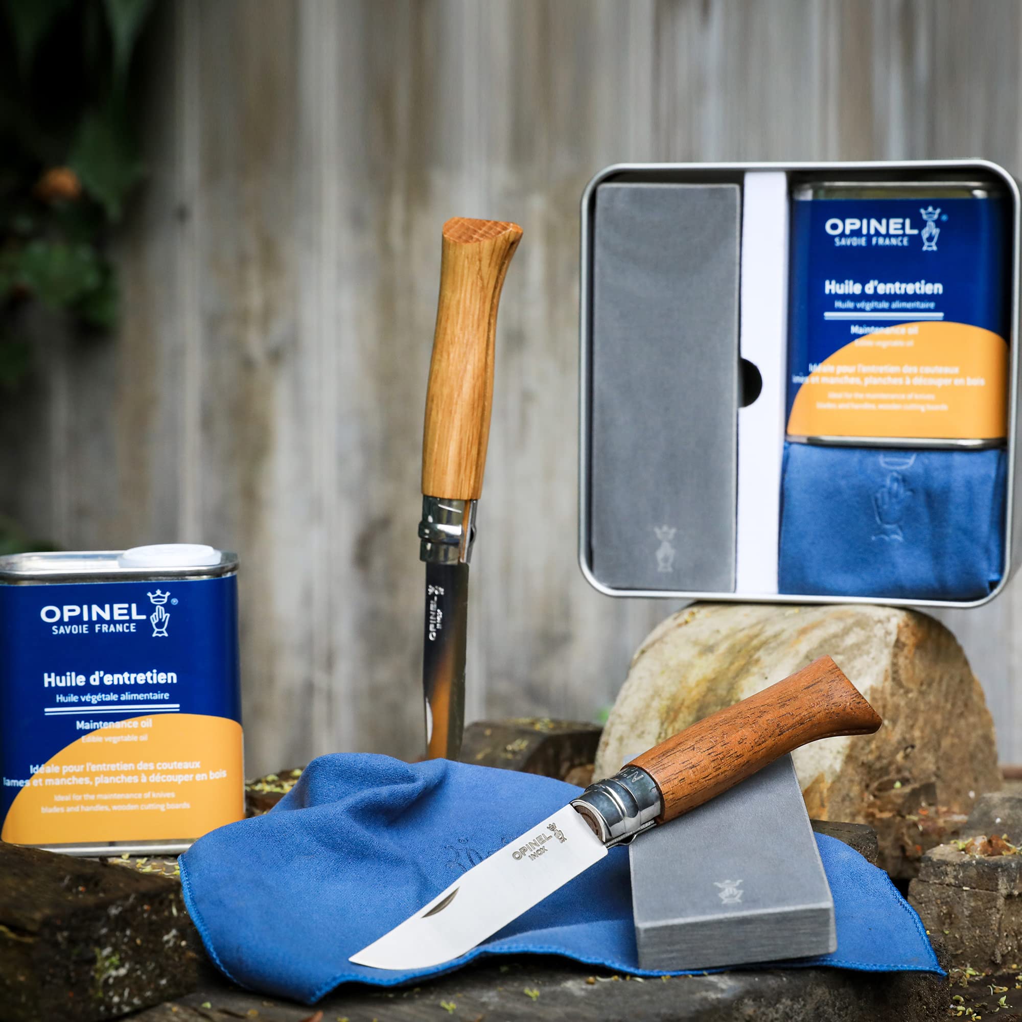 opinel-knife-maintenance-kit-sharpening-stone-maintenance-oil-microfiber-cloth-m image 5