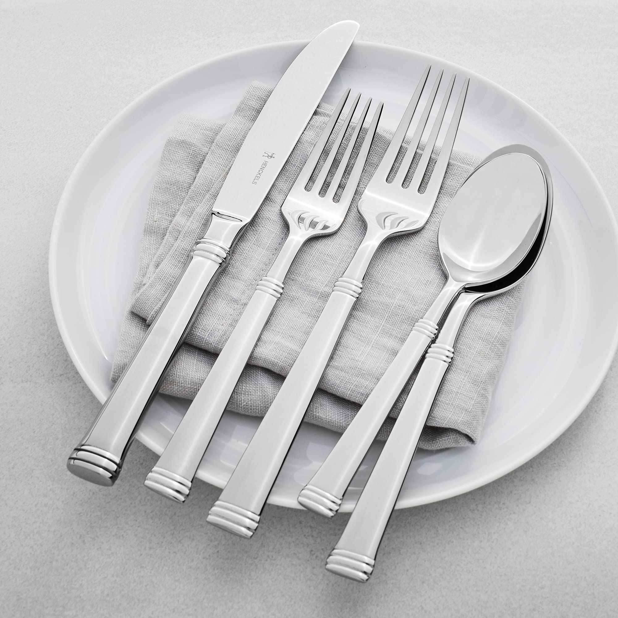 henckels-plaza-65-piece-18-10-stainless-steel-flatware-set-mirror-finish-service image 4