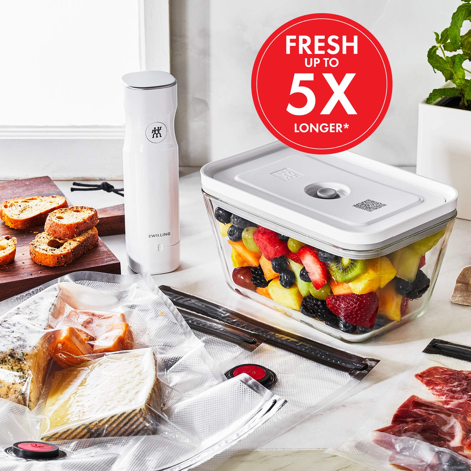 zwilling-fresh-save-vacuum-sealer-machine-starter-set-with-glass-container-and-b image 2