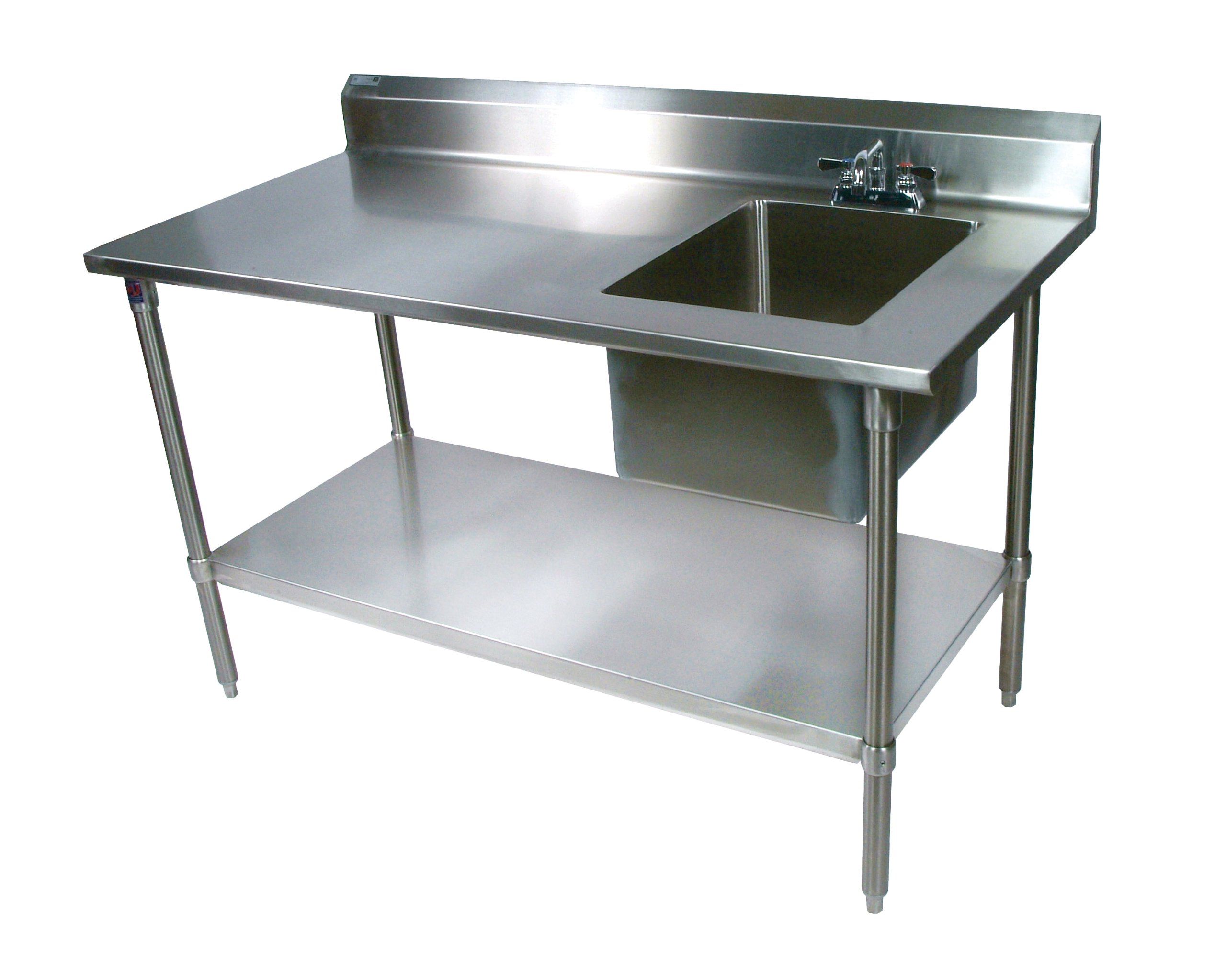 john-boos-ept6r5-3060gsk-r-60-x-30-stainless-steel-prep-table-with-right-hand-si image 1