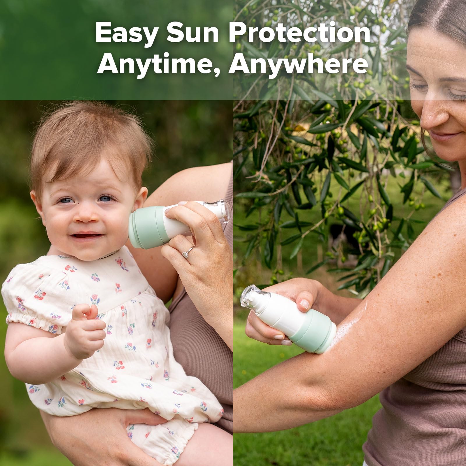 haakaa-sunscreen-applicator-for-kids-refillable-leakproof-sponge-head-1-7-oz-pea image 6