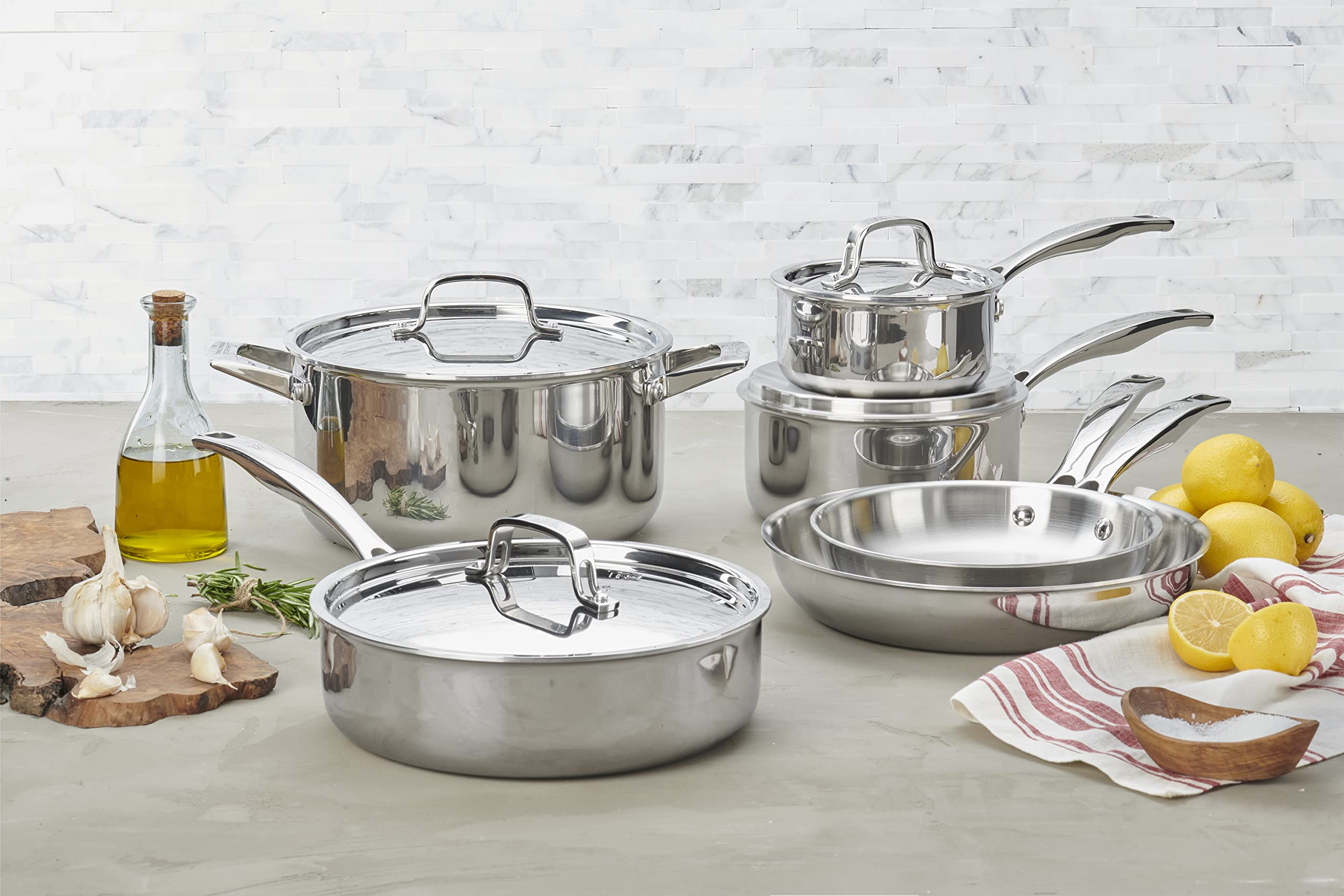 miyabi-henckels-realclad-10-piece-tri-ply-stainless-steel-cookware-set-with-dutc image 5