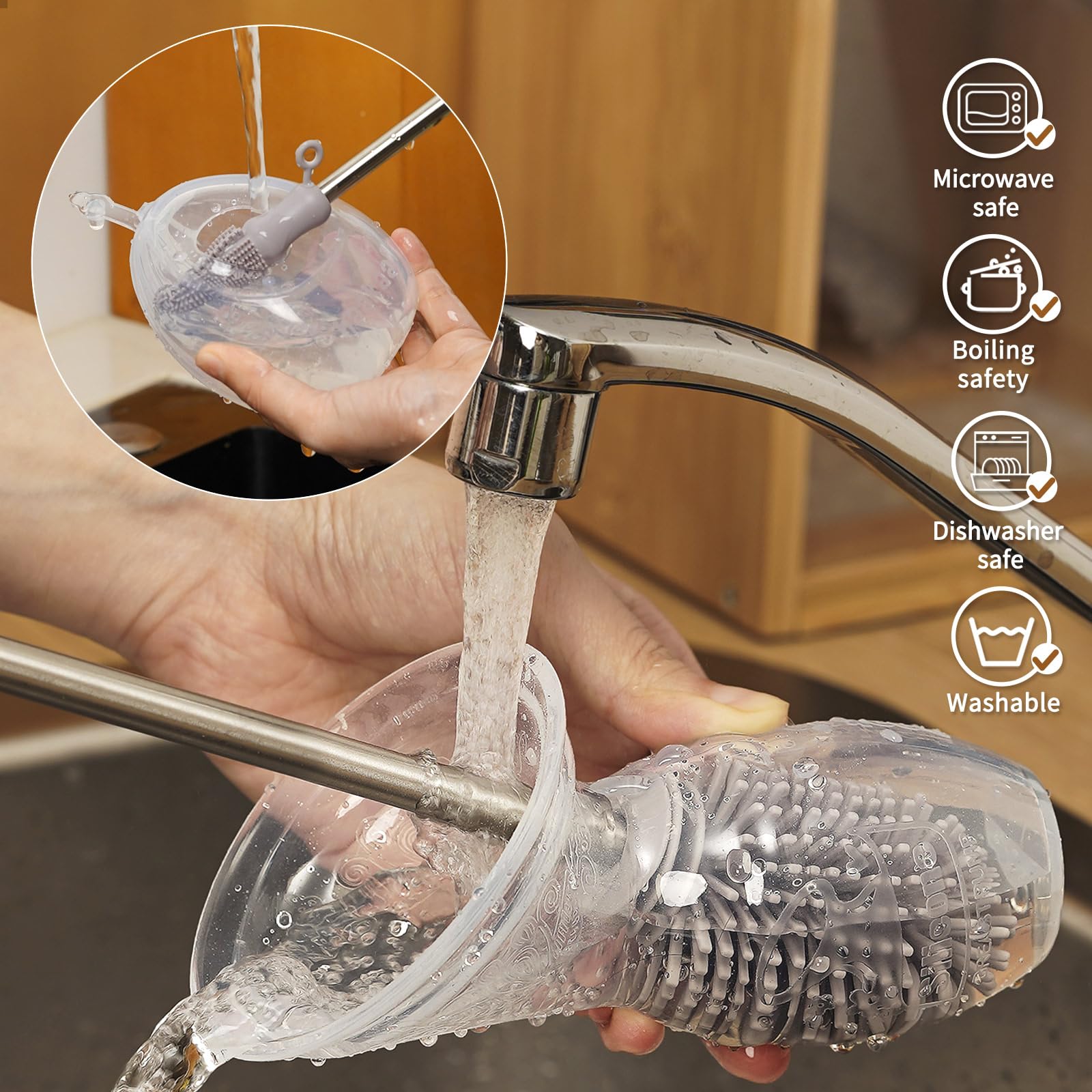 haakaa-manual-breast-pump-shell-wearable-milk-collector-combo-food-grade-silicon image 8