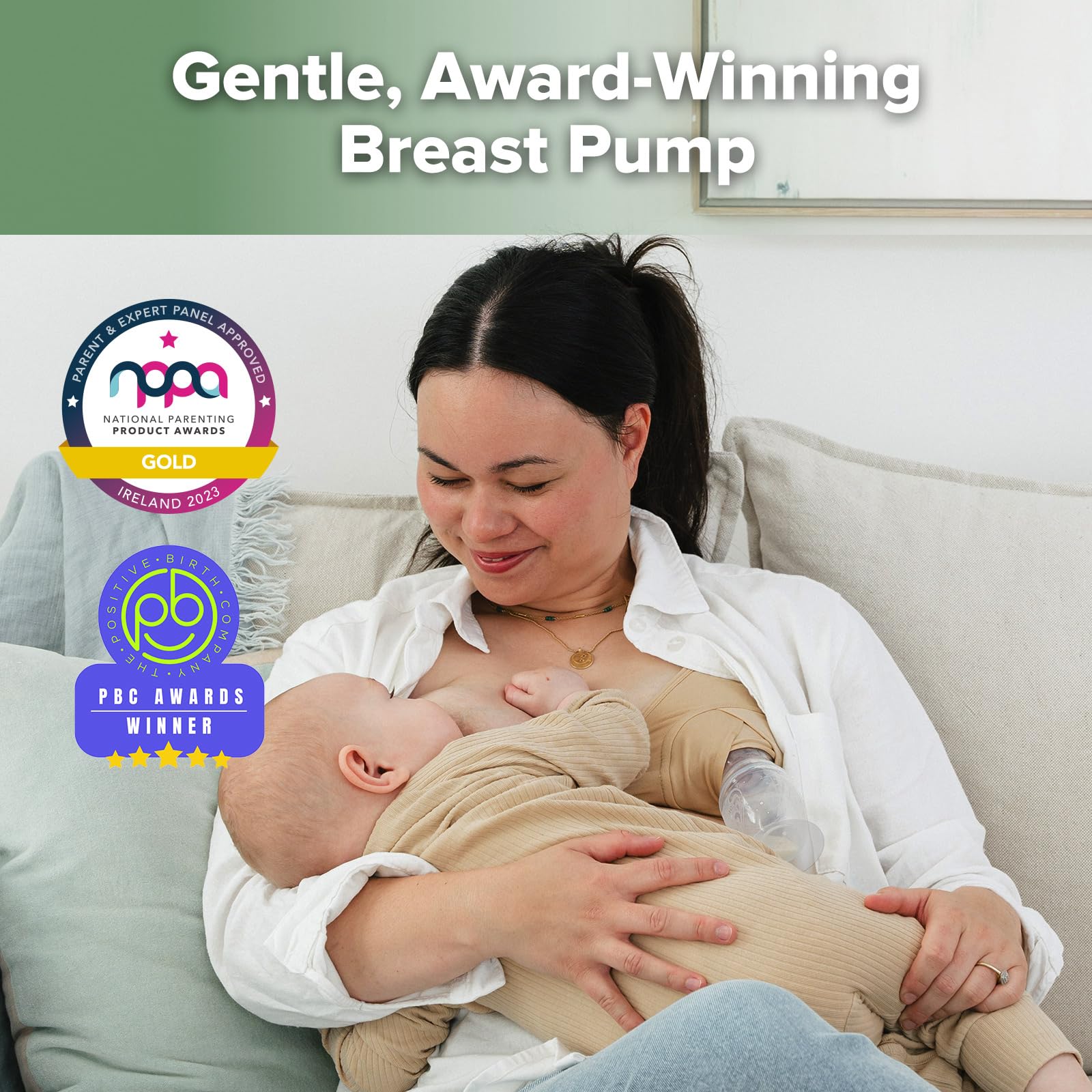 haakaa-new-mum-starter-pack-silicone-manual-breast-pump-5oz-150ml-with-cap-flowe image 3