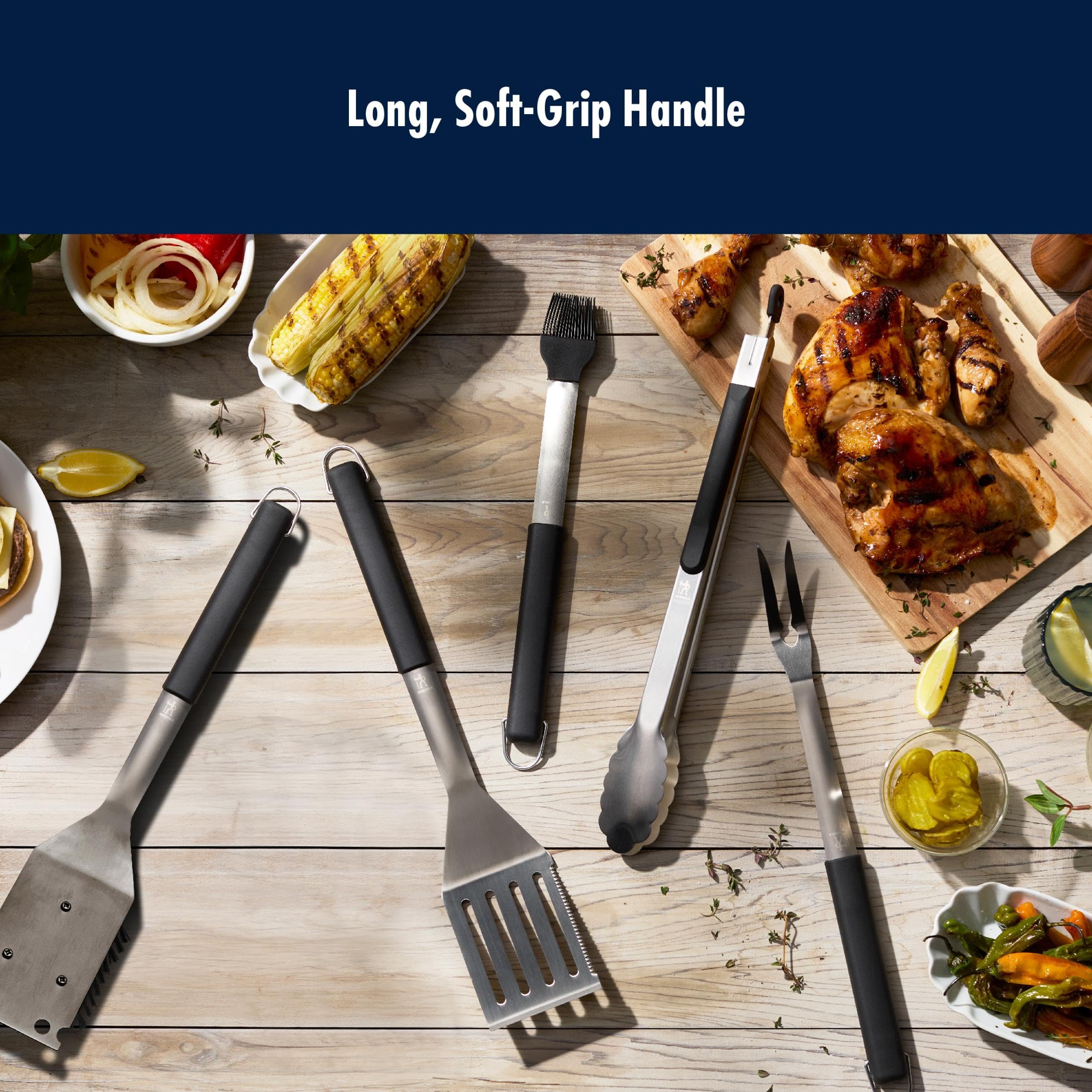 henckels-by-miyabi-bbq-grill-fork-heavy-duty-stainless-steel-meat-fork-long-hand image 4