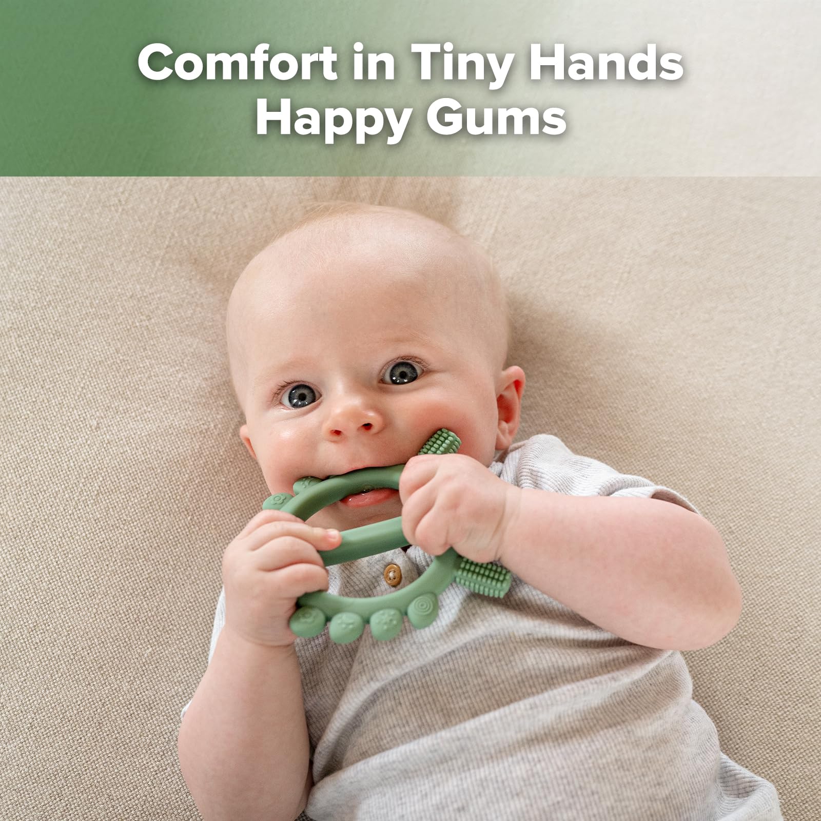 haakaa-silicone-crab-baby-teether-with-360-toothbrush-head-food-grade-silicone-p image 3