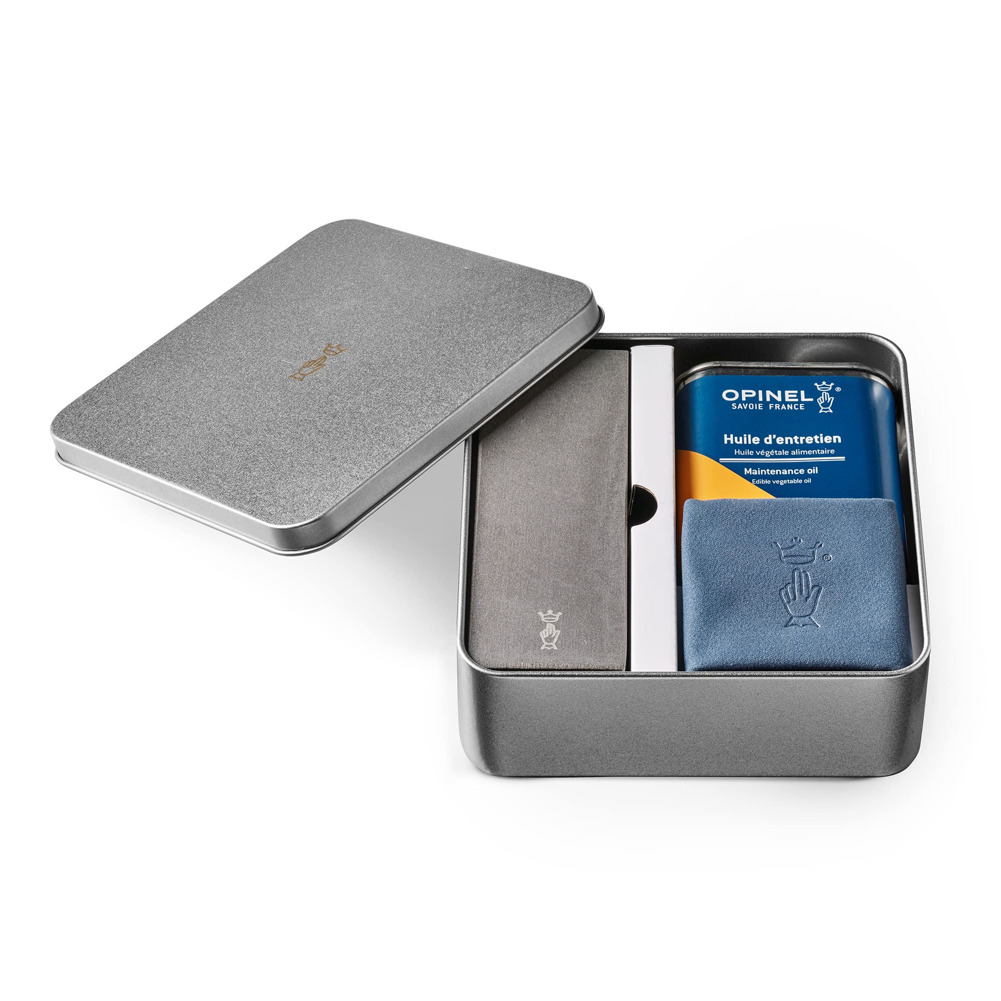 opinel-knife-maintenance-kit-sharpening-stone-maintenance-oil-microfiber-cloth-m image 2