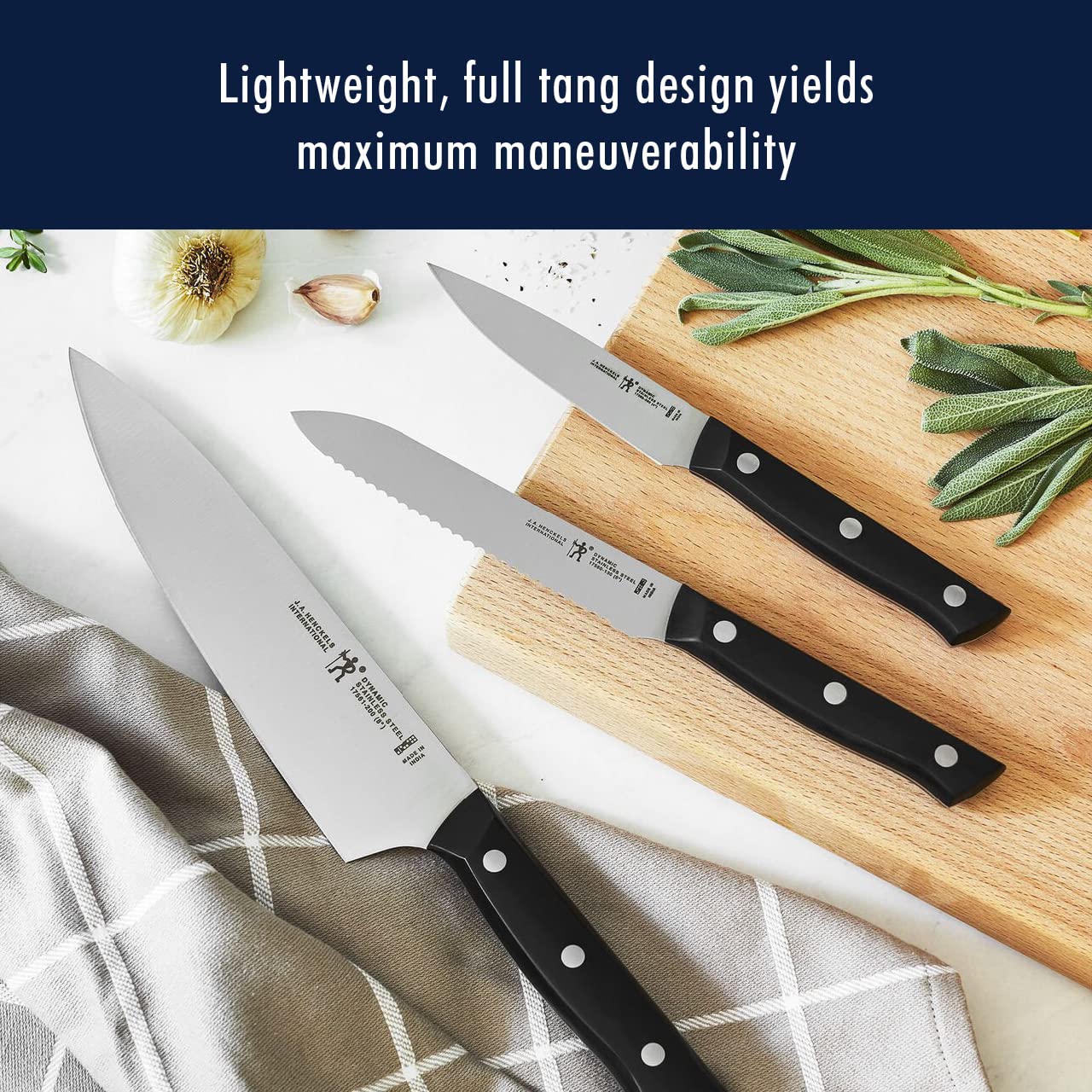 henckels-dynamic-razor-sharp-15-piece-knife-set-with-chef-bread-steak-knives-har image 7